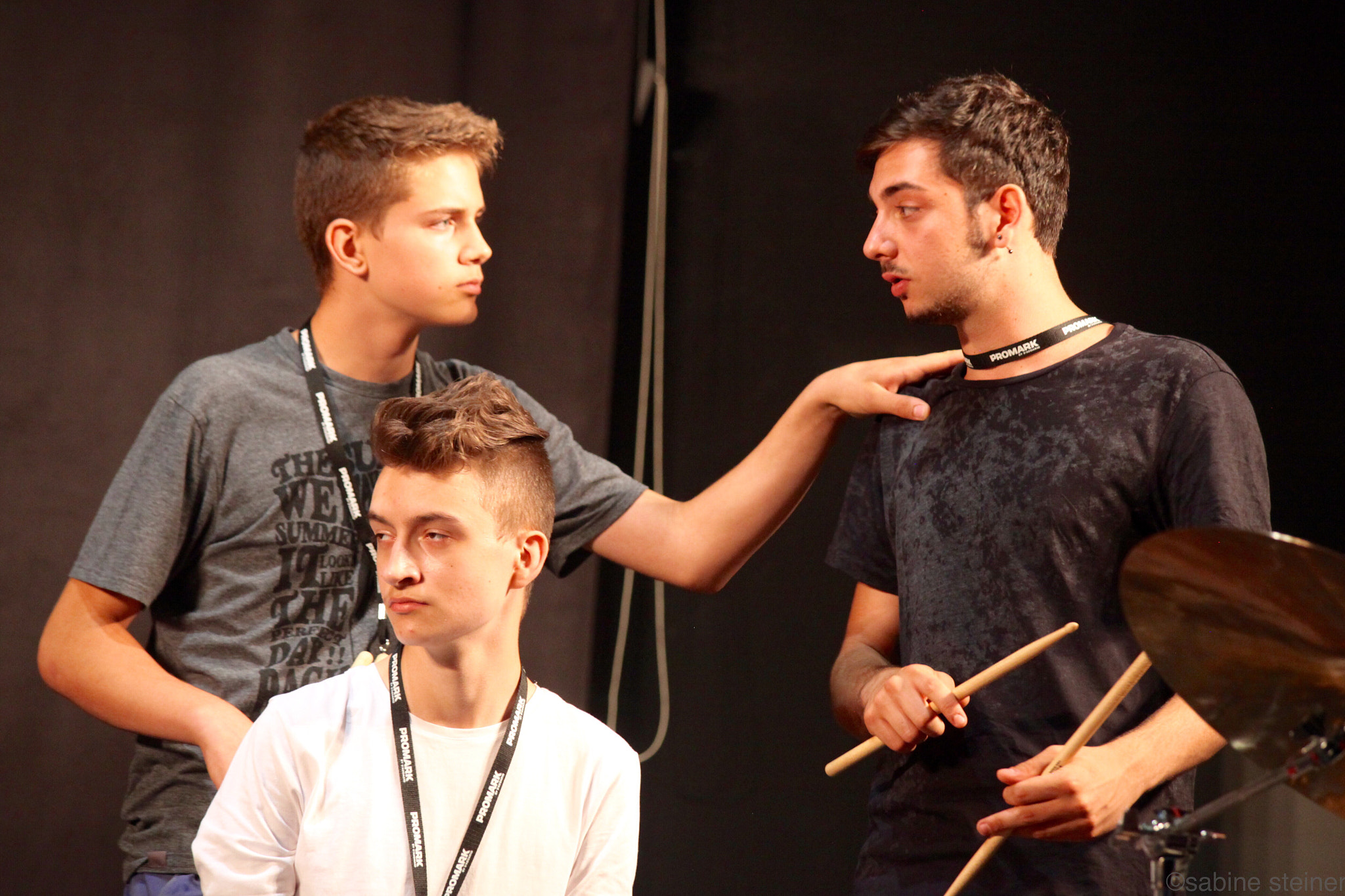 Canon EF 70-300mm F4-5.6 IS USM sample photo. Students of drummer workshop photography