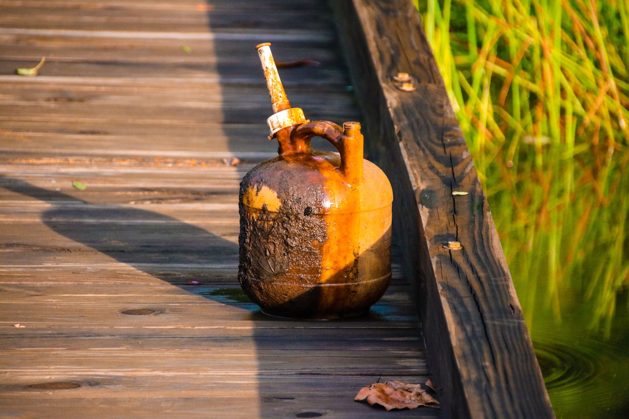 Canon 18-300mm sample photo. After the storm in the pond photography