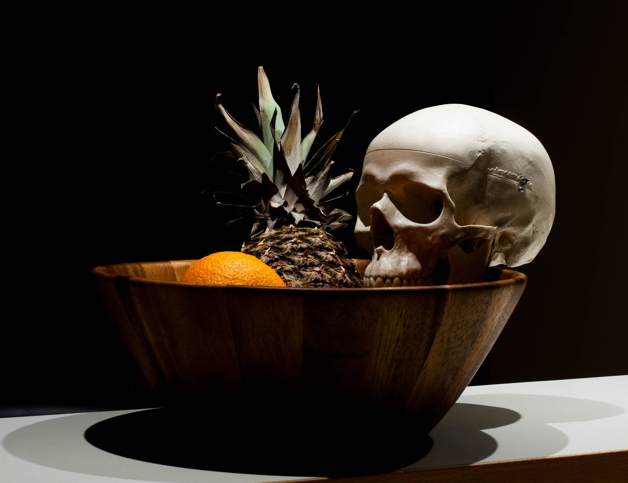 Nikon D80 + Nikon AF-S Nikkor 50mm F1.8G sample photo. Death in a fruit bowl photography