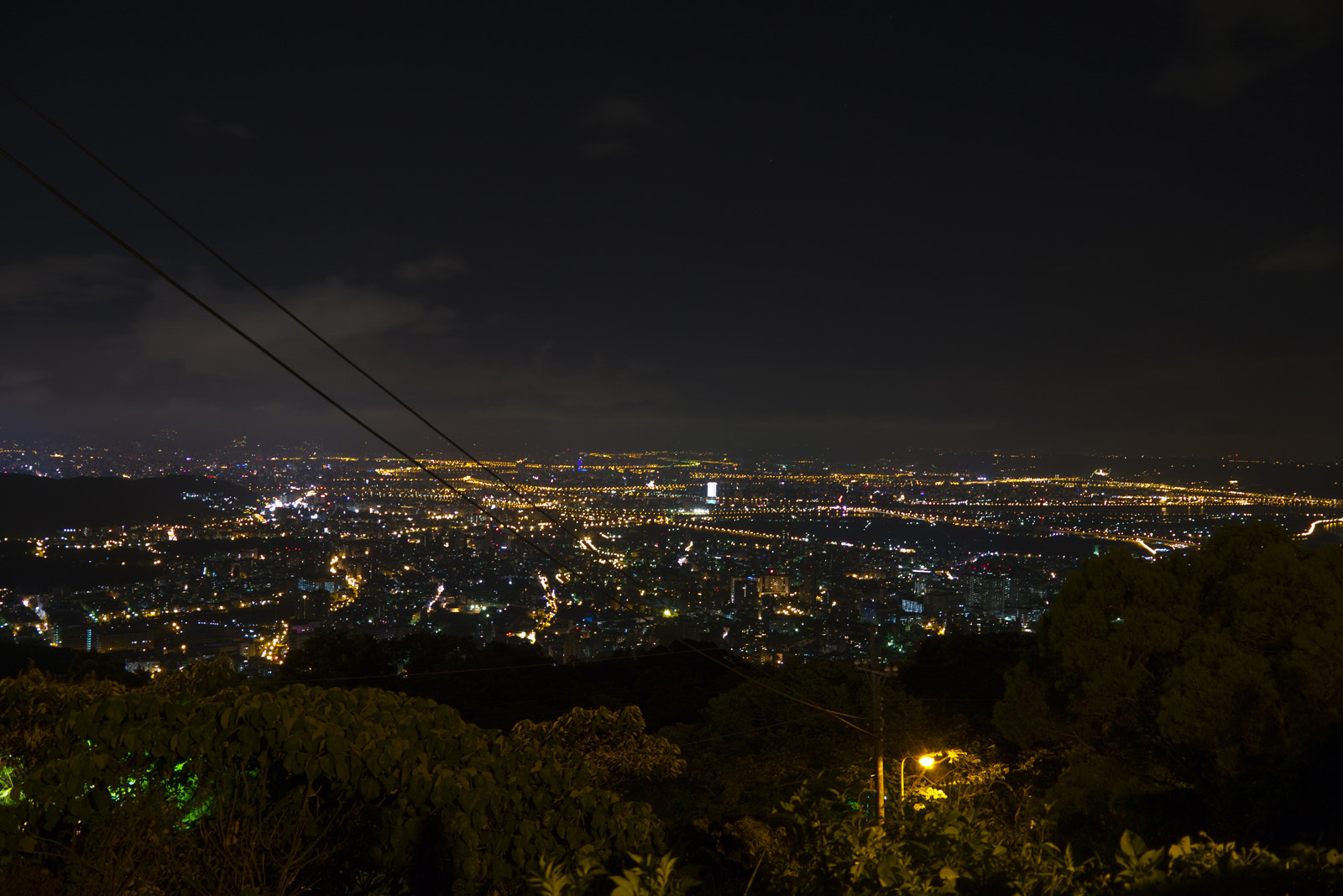 Panasonic Lumix DMC-GH2 sample photo. Yangmingshan eight second exposure, taipei photography