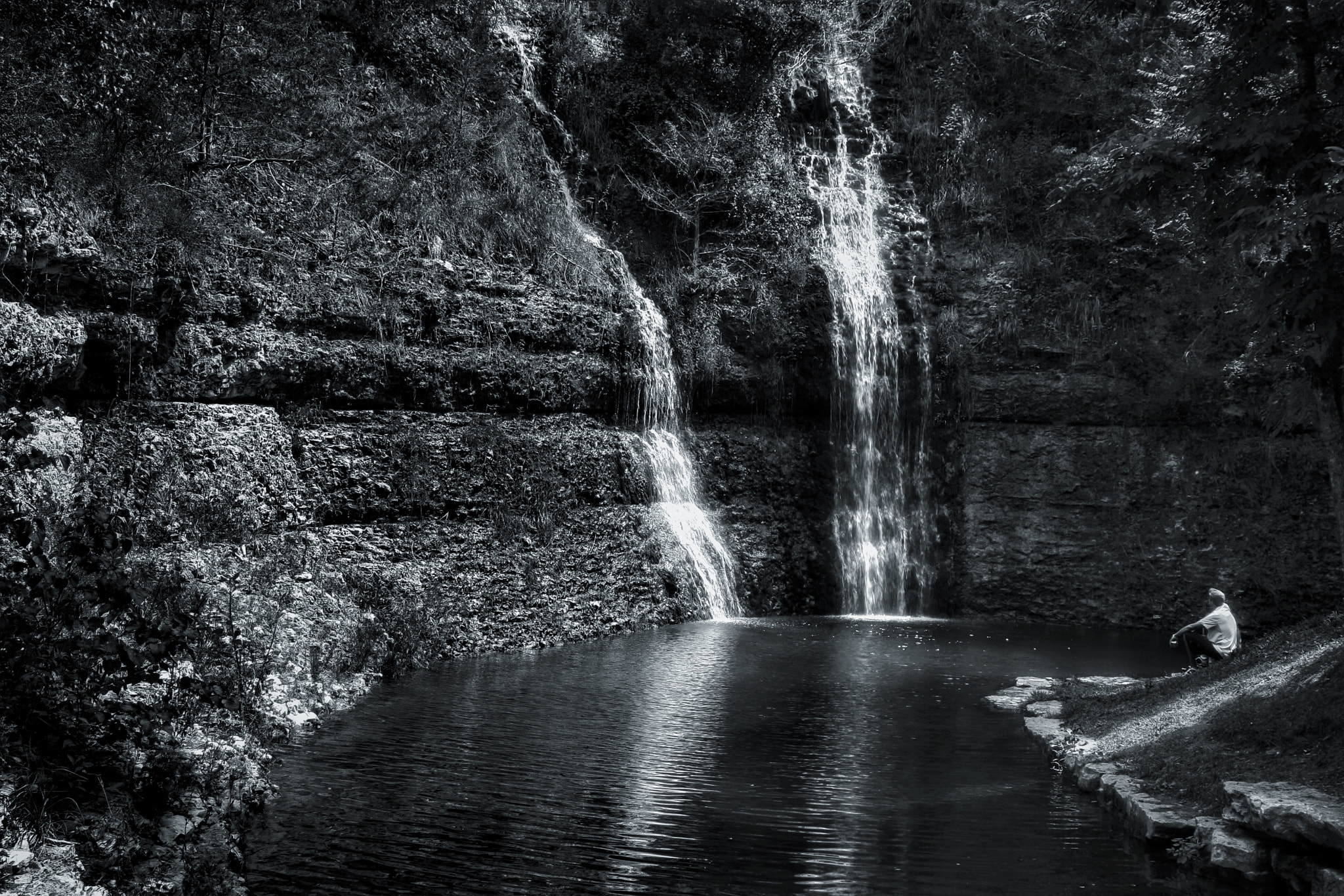 Tamron AF 28-200mm F3.8-5.6 XR Di Aspherical (IF) Macro sample photo. Wishbone falls photography