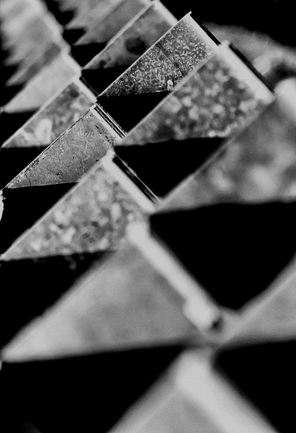 Nikon D40X sample photo. Triangles photography