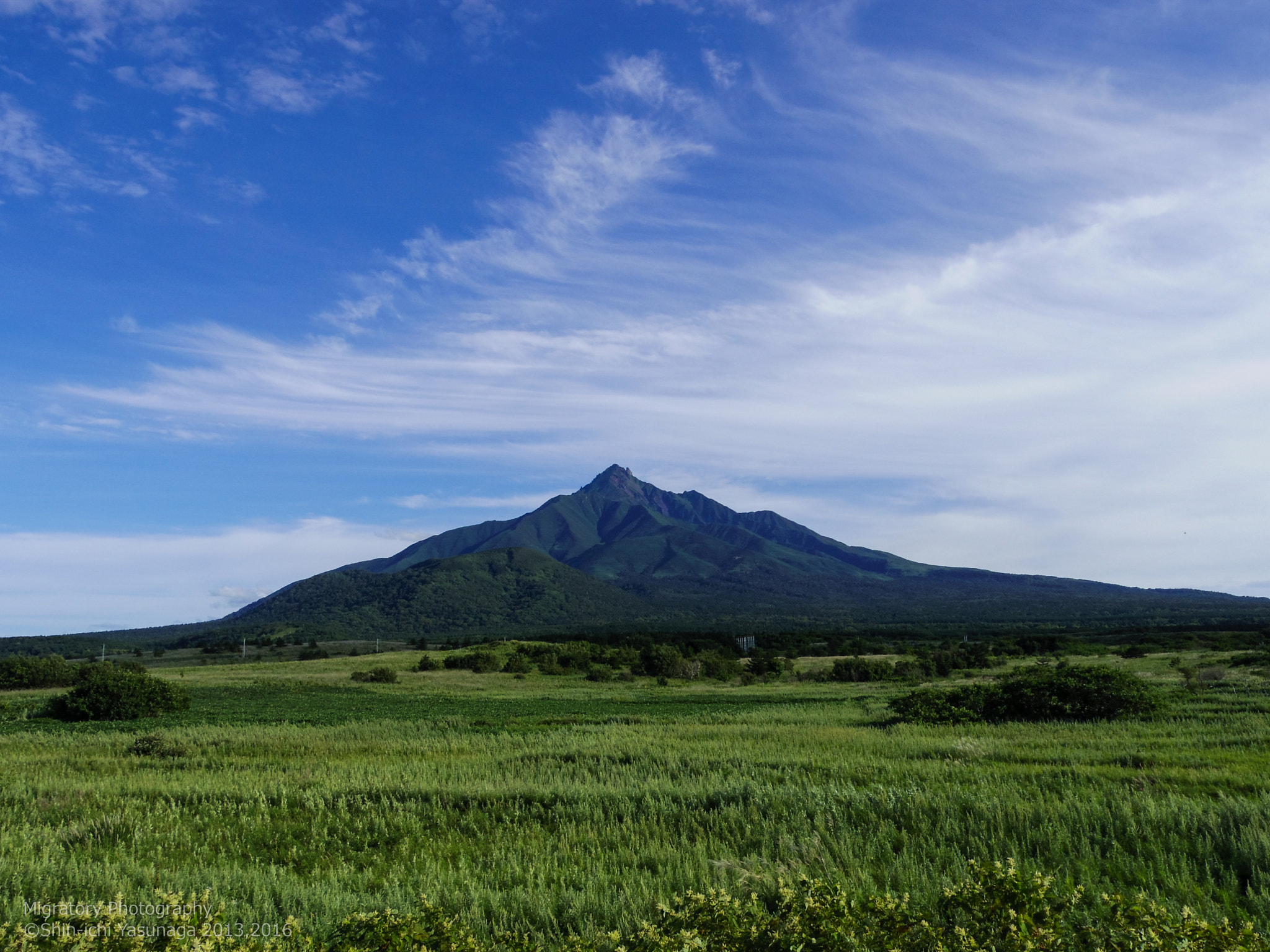 Pentax Q sample photo. Mt.rishiri in rishiri island hokkaido,japan. photography