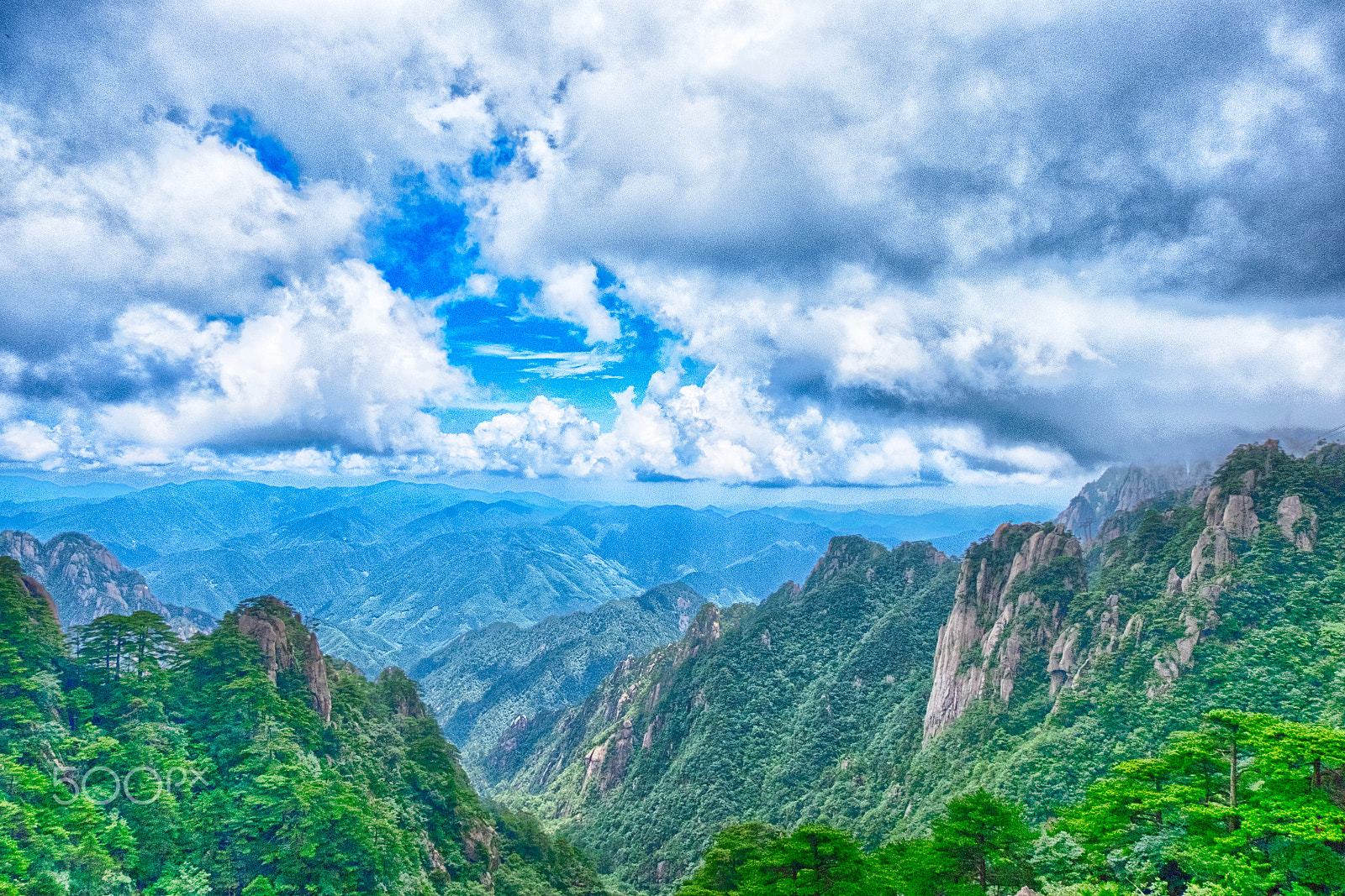 Fujifilm XC 16-50mm F3.5-5.6 OIS sample photo. The "huangshan" mountains stone photography