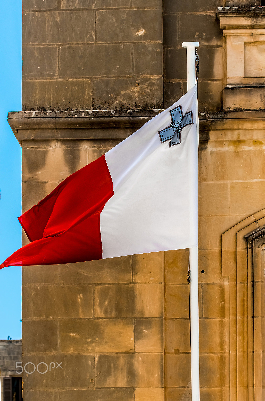 Pentax K-5 II sample photo. Maltese flag photography