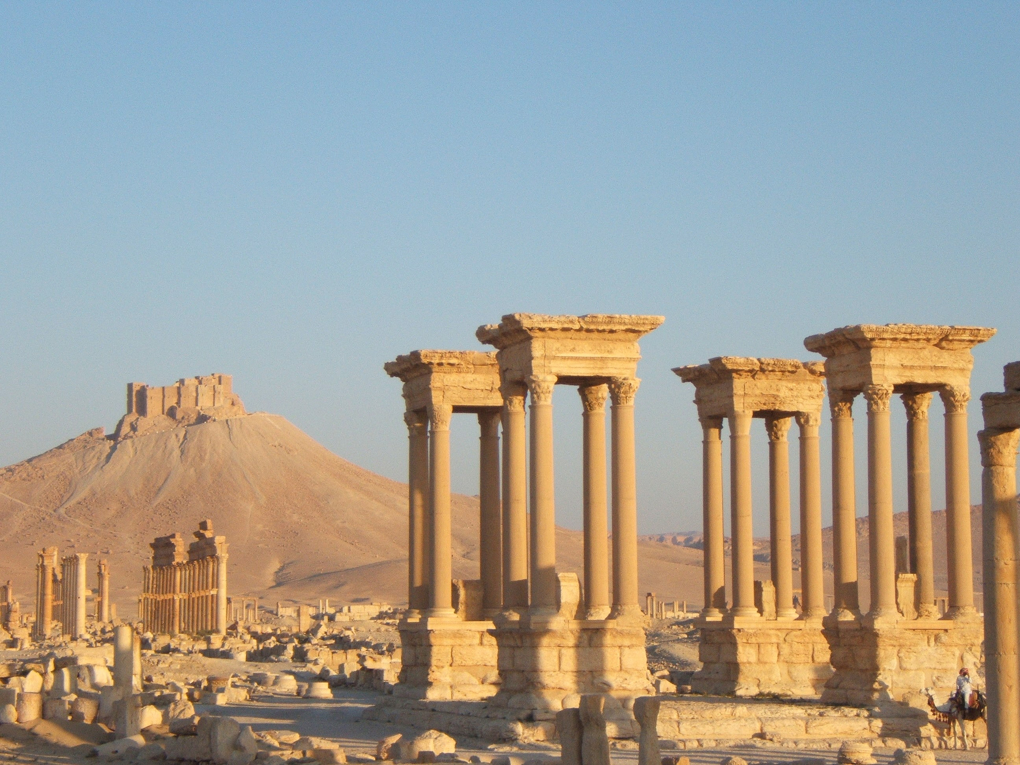 Fujifilm FinePix E510 sample photo. Palmyra (syria) ruins photography