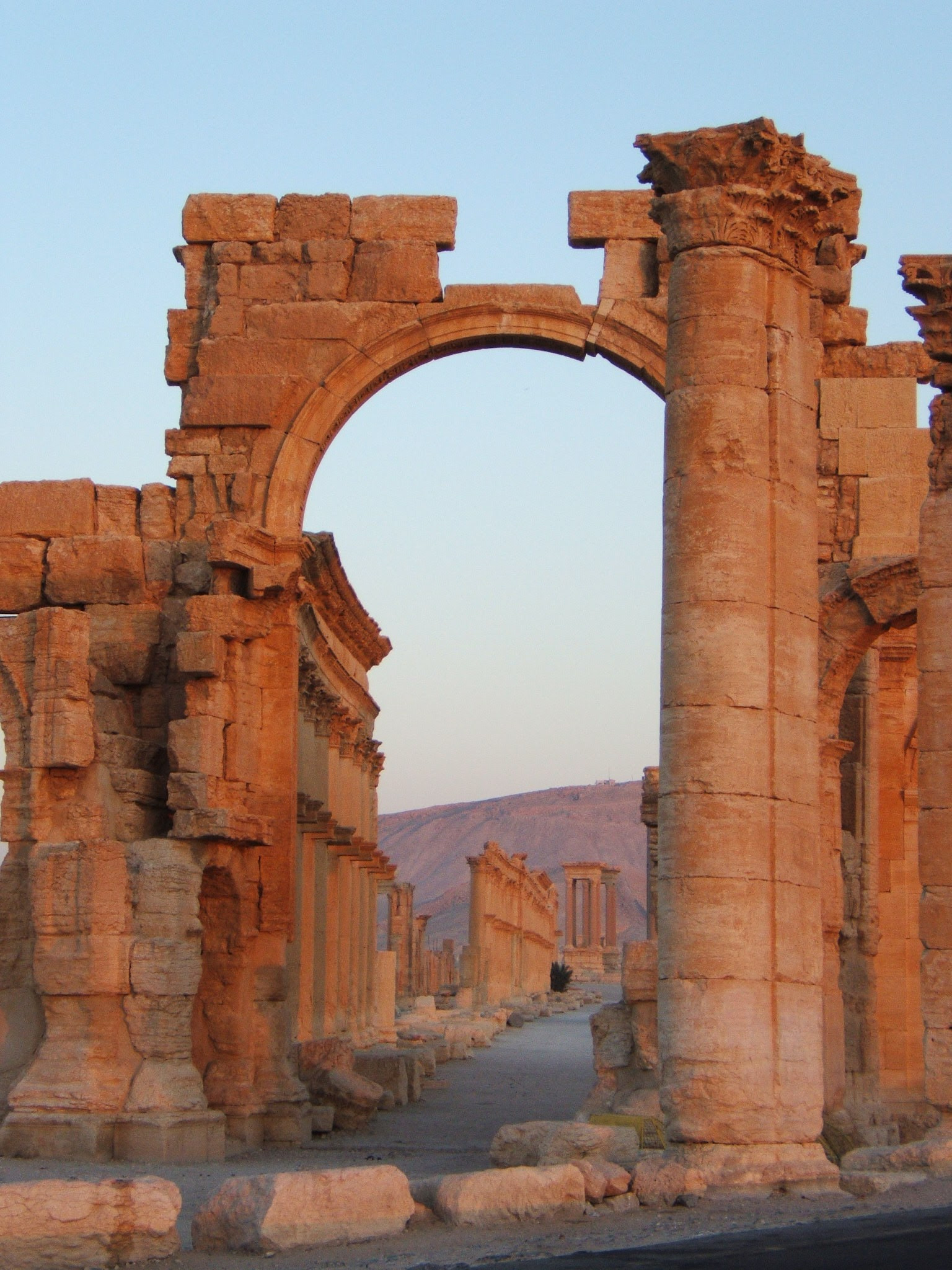 Fujifilm FinePix E510 sample photo. Palmyra (syria) ruins photography