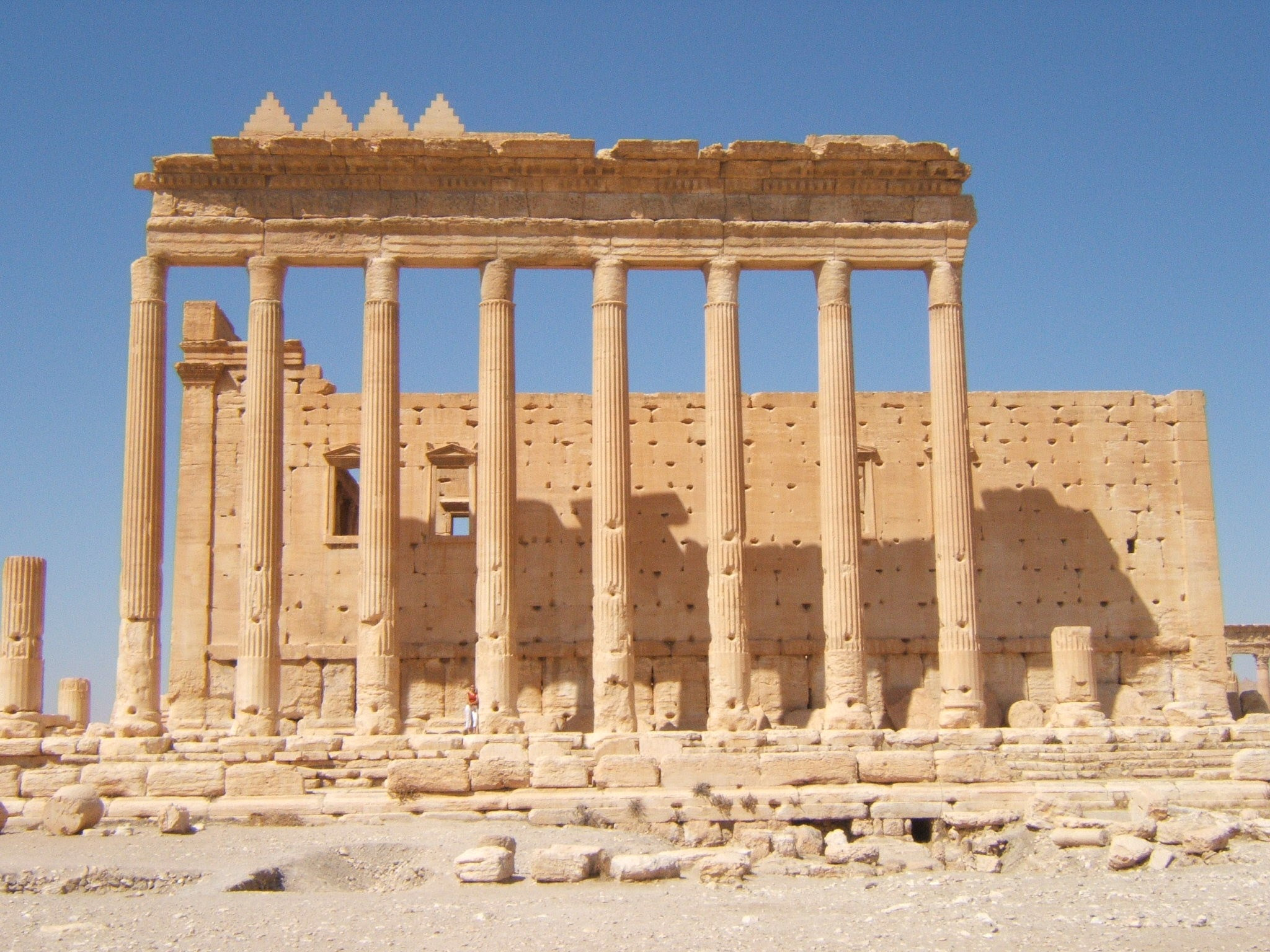 Fujifilm FinePix E510 sample photo. Palmyra (syria) ruins photography