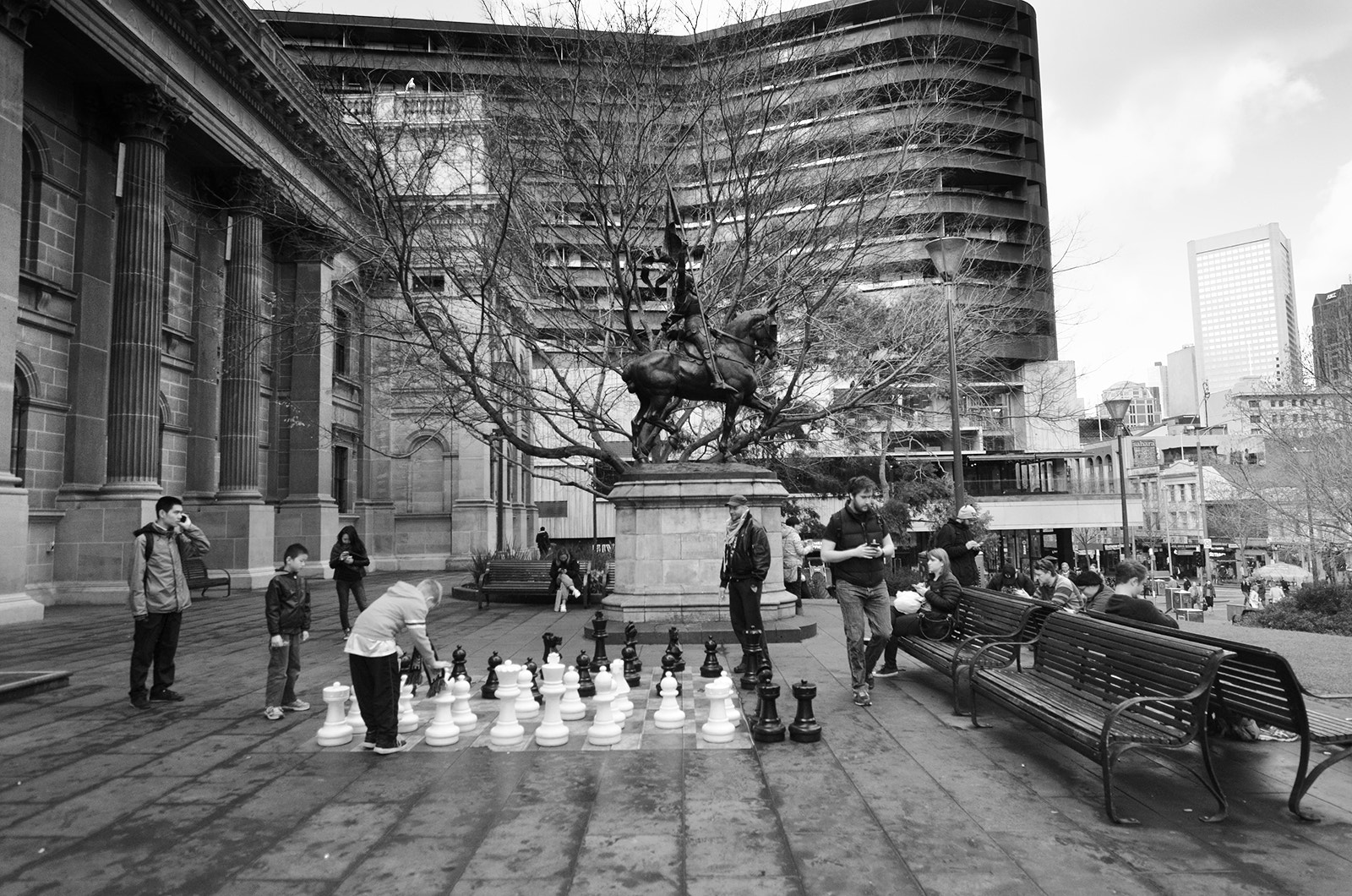 Nikon AF-S Nikkor 14-24mm F2.8G ED sample photo. Chess photography