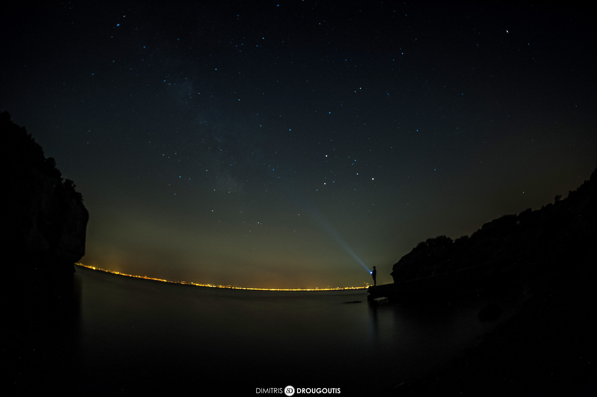 Nikon D3 + Sigma 15mm F2.8 EX DG Diagonal Fisheye sample photo. Heraion nightscape photography