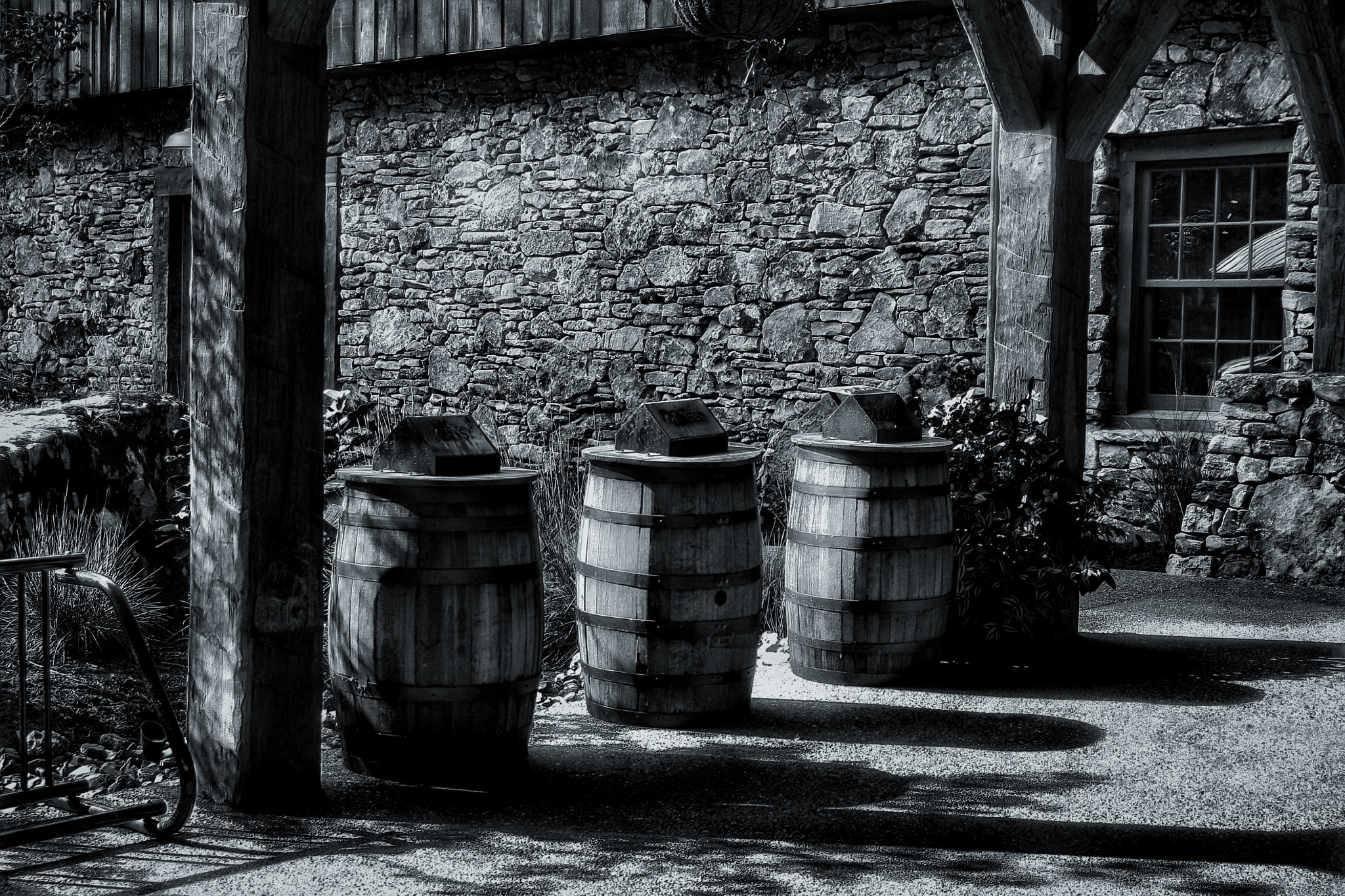 Tamron AF 28-200mm F3.8-5.6 XR Di Aspherical (IF) Macro sample photo. Barrels at the mill in dogwood canyon photography