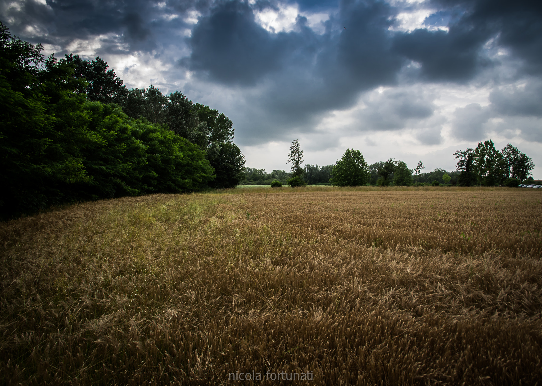 Pentax K-r sample photo. Upcoming storm photography