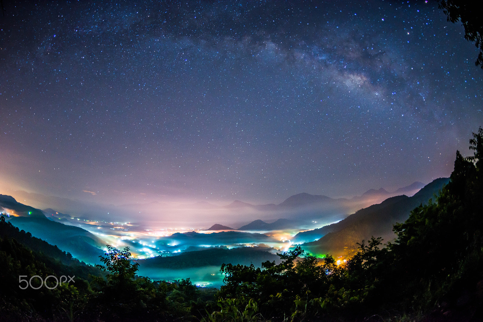 Nikon D800 + Nikon AF Fisheye-Nikkor 16mm F2.8D sample photo. 金龍銀河琉璃夜 photography