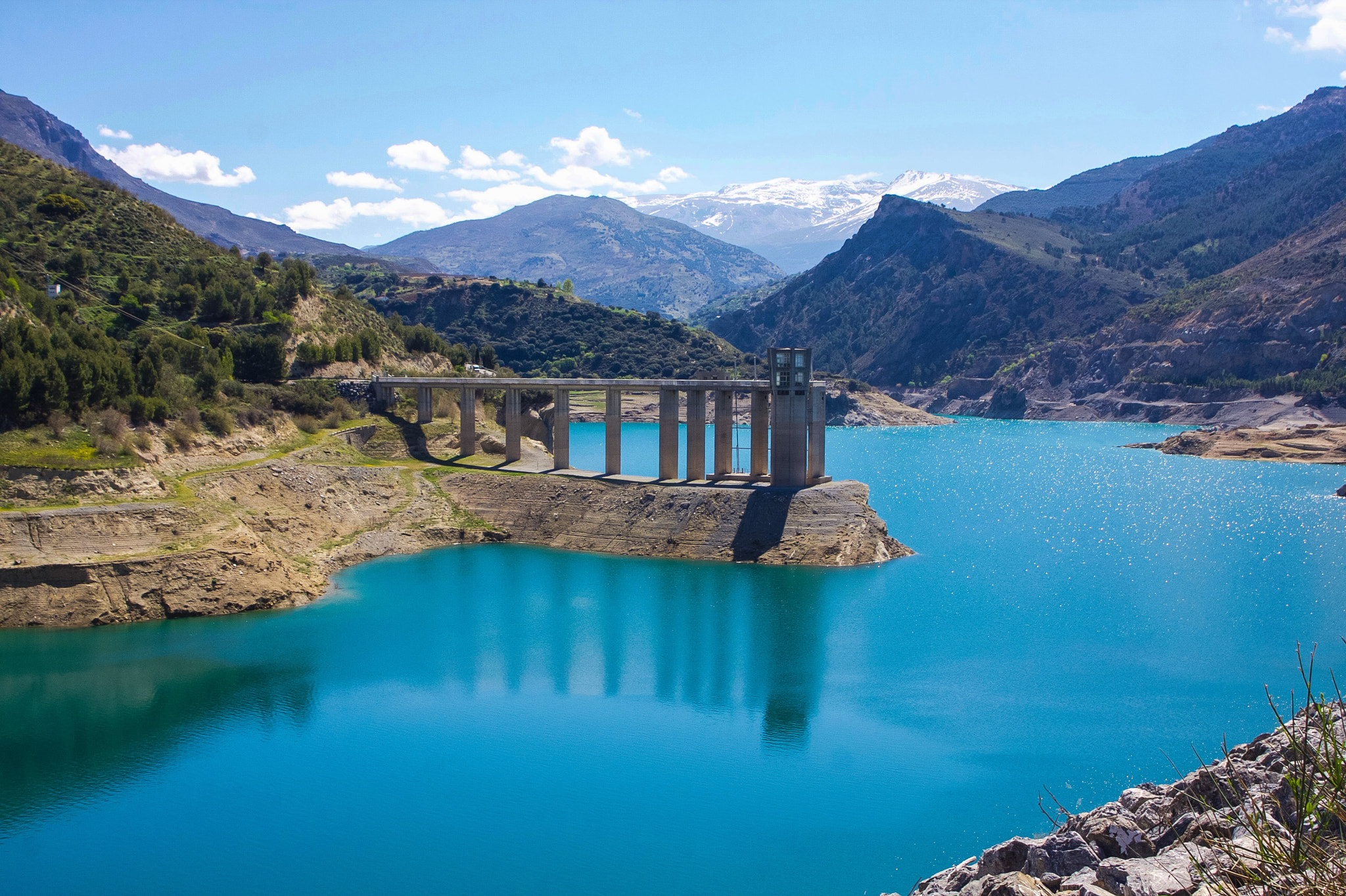 Canon EF 28-105mm f/3.5-4.5 USM sample photo. Genil river in andalusia photography