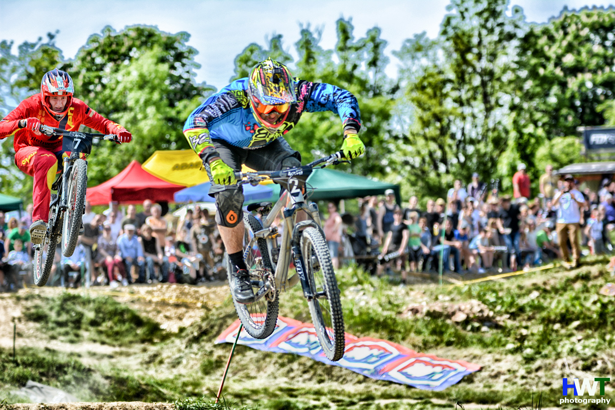 Sigma 70-200mm F2.8 EX DG OS HSM sample photo. Mountainbike festival bearbeitet photography