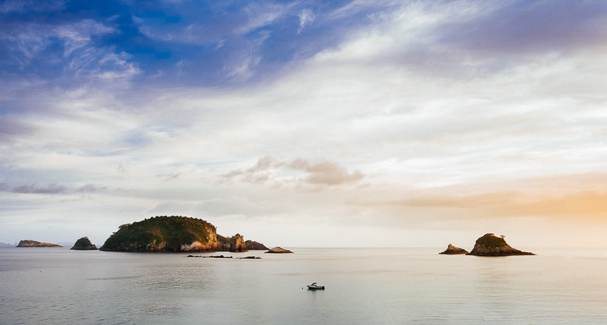 Sony a7 + Canon EF 16-35mm F2.8L II USM sample photo. New zealand sea of colors photography