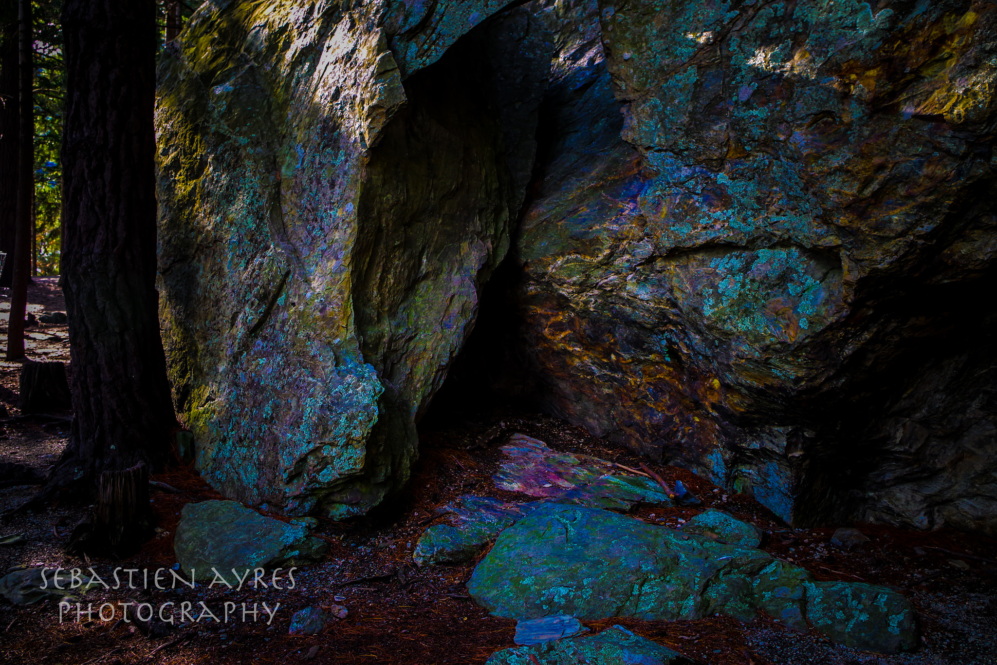 Pentax K-S2 sample photo. Rock formation photography