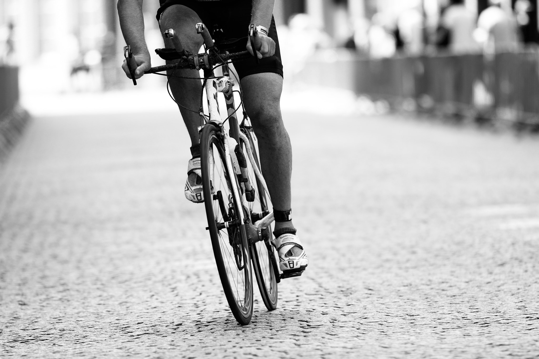 Canon EF 70-200mm F2.8L USM sample photo. Timetrial bike during triathlon photography