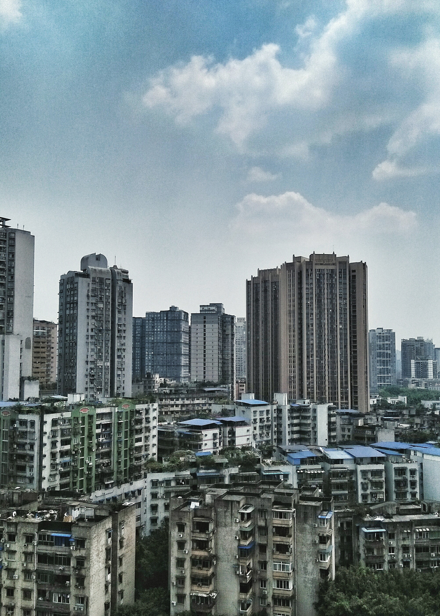 OPPO A31c sample photo. Buildings in chongqing,china photography