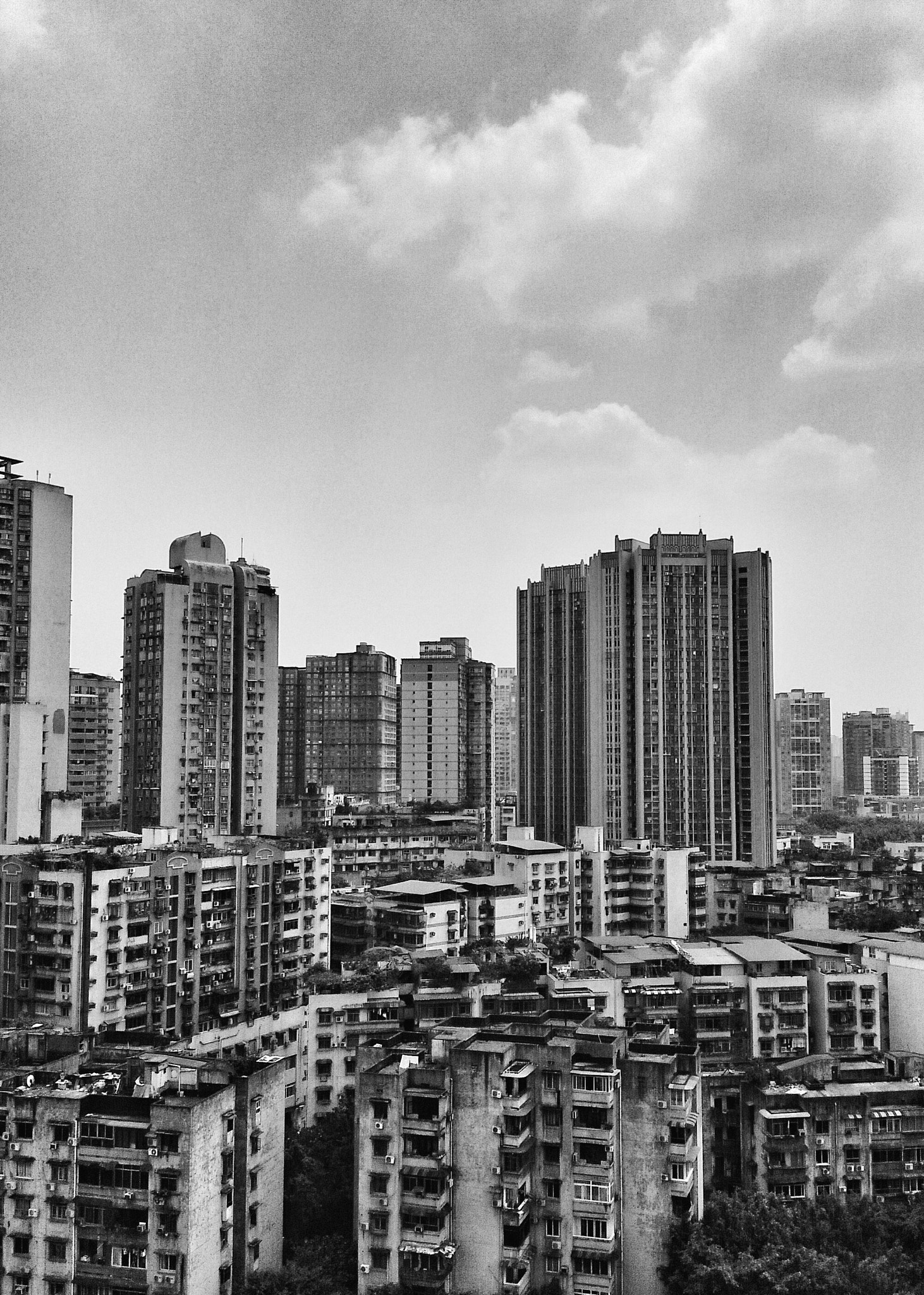 OPPO A31c sample photo. Buildings in chongqing,china photography