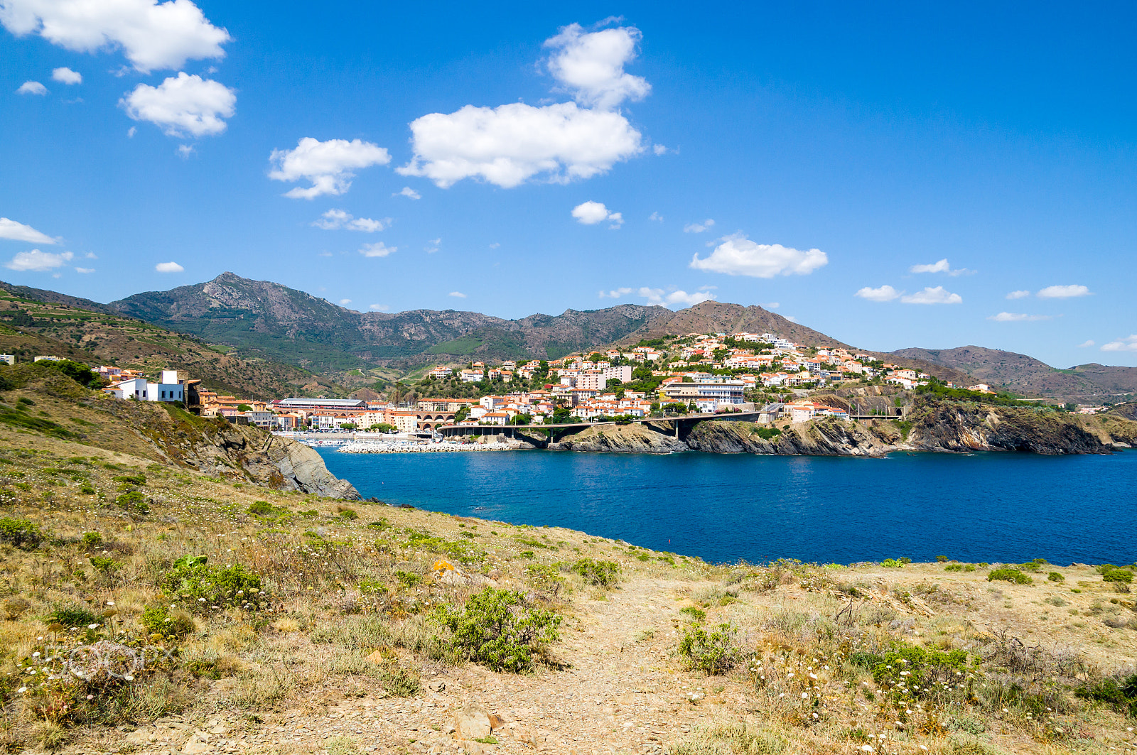 Sony DT 16-105mm F3.5-5.6 sample photo. Collioure photography