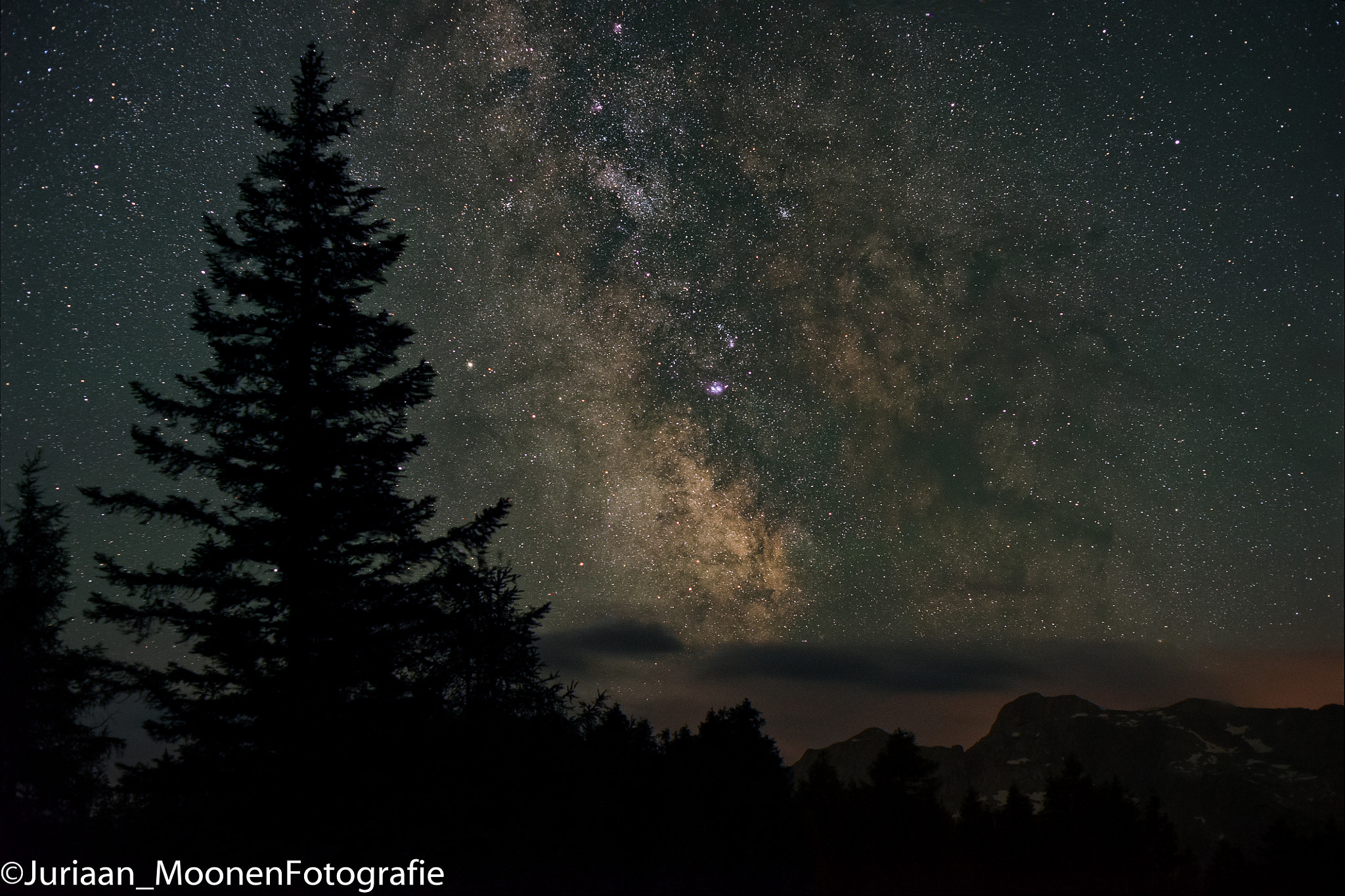 E 50mm F2 sample photo. Hello milkyway! photography