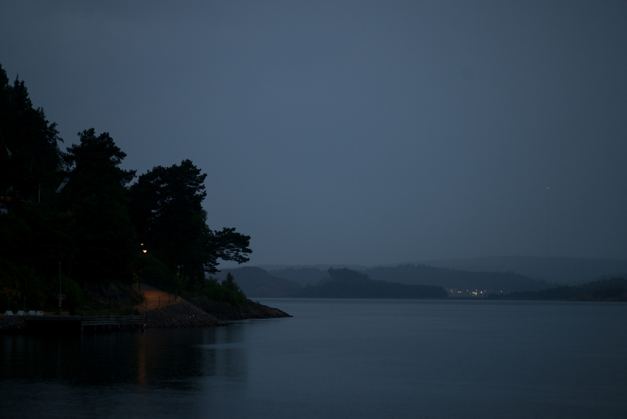Leica APO-Summicron-M 90mm F2 ASPH sample photo. Gustafsberg - swedish nightfall photography