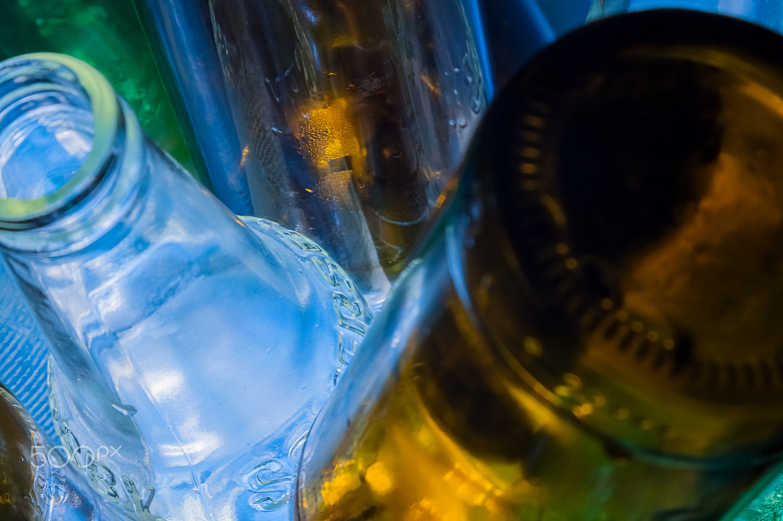 Canon EOS 500D (EOS Rebel T1i / EOS Kiss X3) sample photo. Glass bottles photography