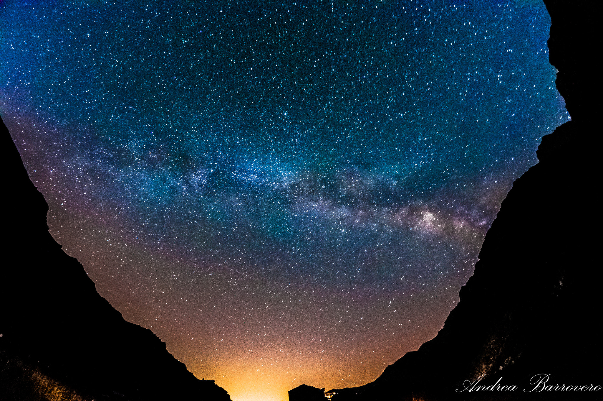 Nikon D5000 + Samyang 8mm F3.5 Aspherical IF MC Fisheye sample photo. My 1st milky way photography