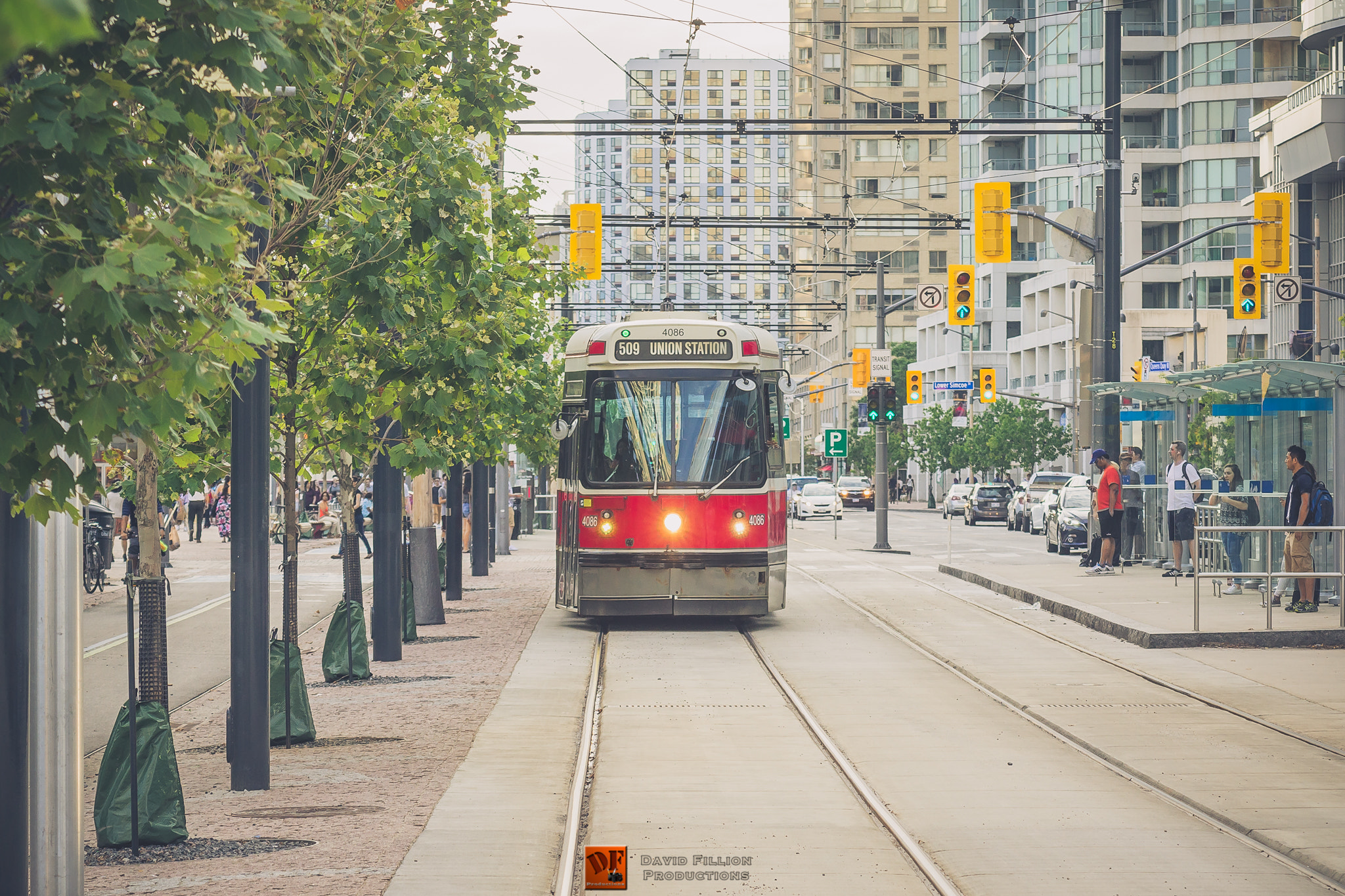 Sony SLT-A65 (SLT-A65V) + Sigma 28-70mm EX DG F2.8 sample photo. Toronto streetcar photography