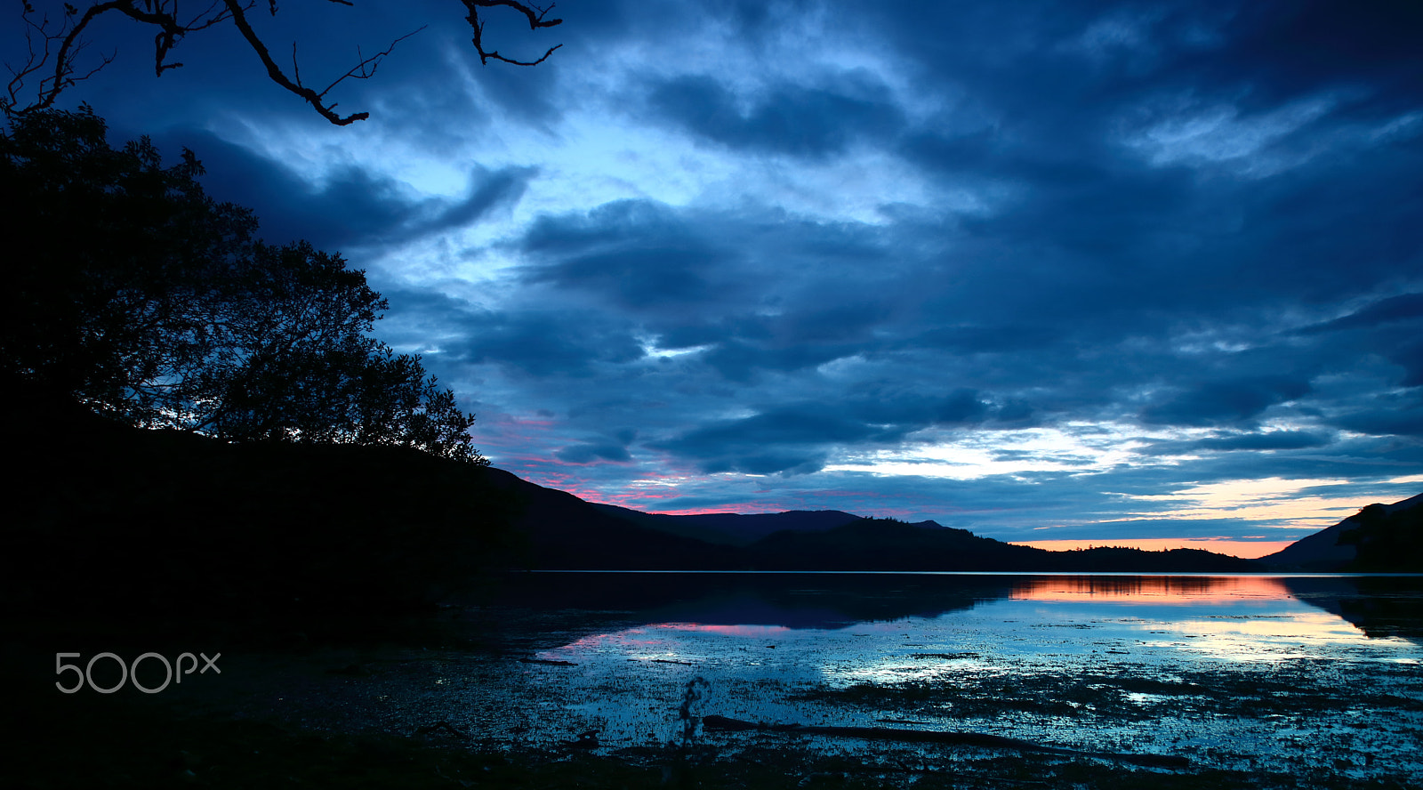 Canon EF-S 17-85mm F4-5.6 IS USM sample photo. Derwent water sunset photography