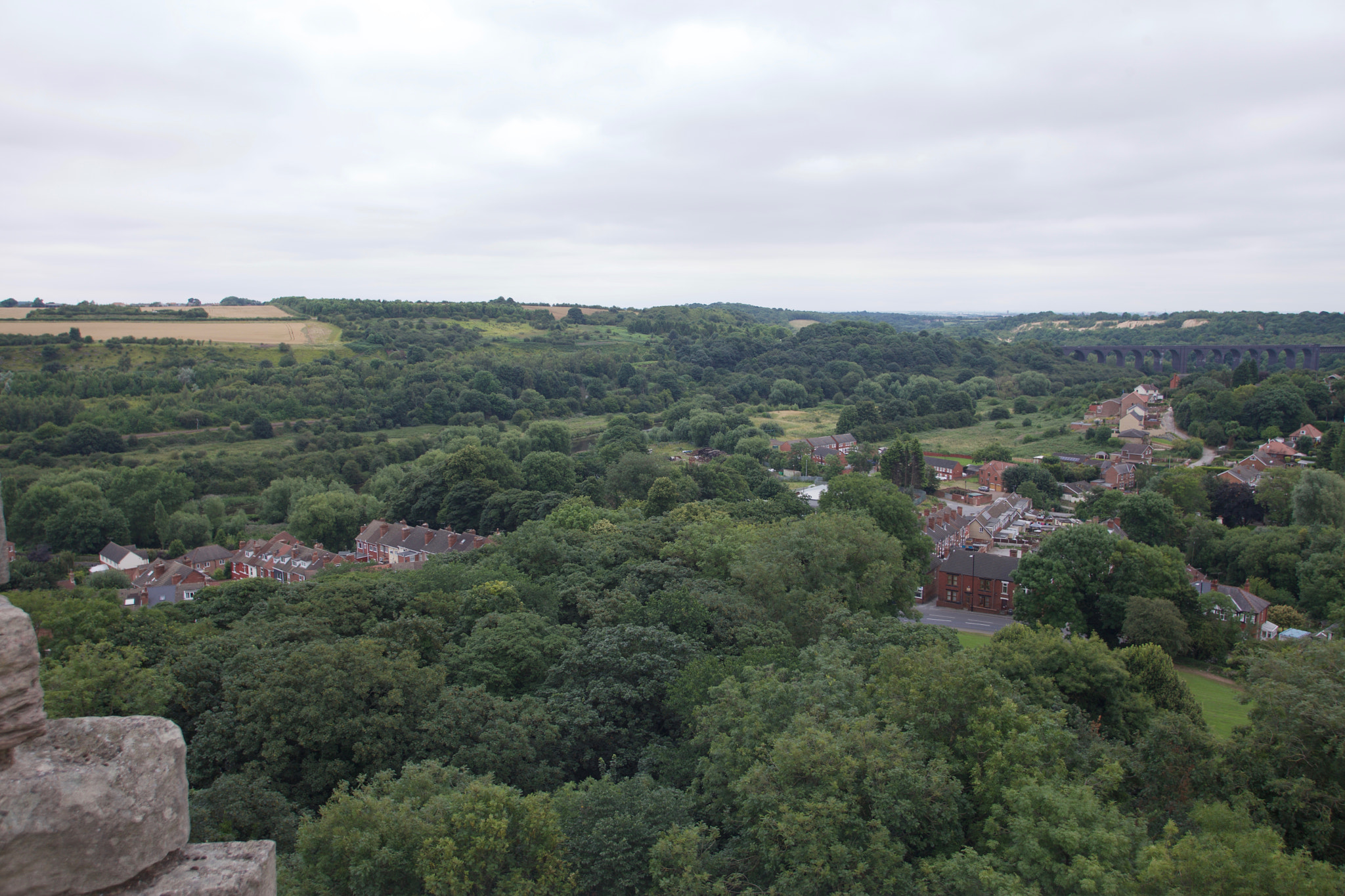 Canon EF 17-35mm f/2.8L sample photo. Conisbrough castle photography