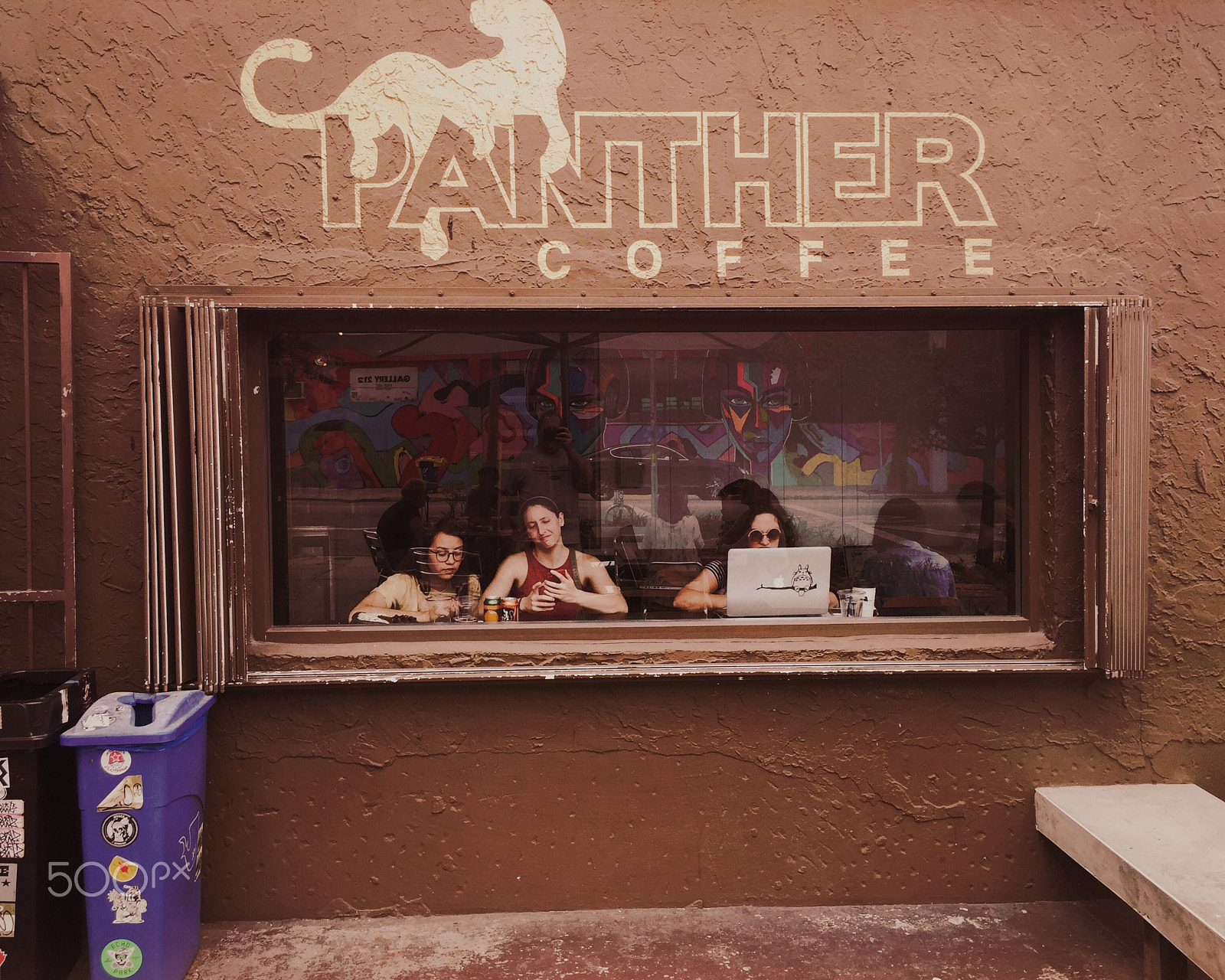 Hipstamatic 313 sample photo. Panther coffee! photography