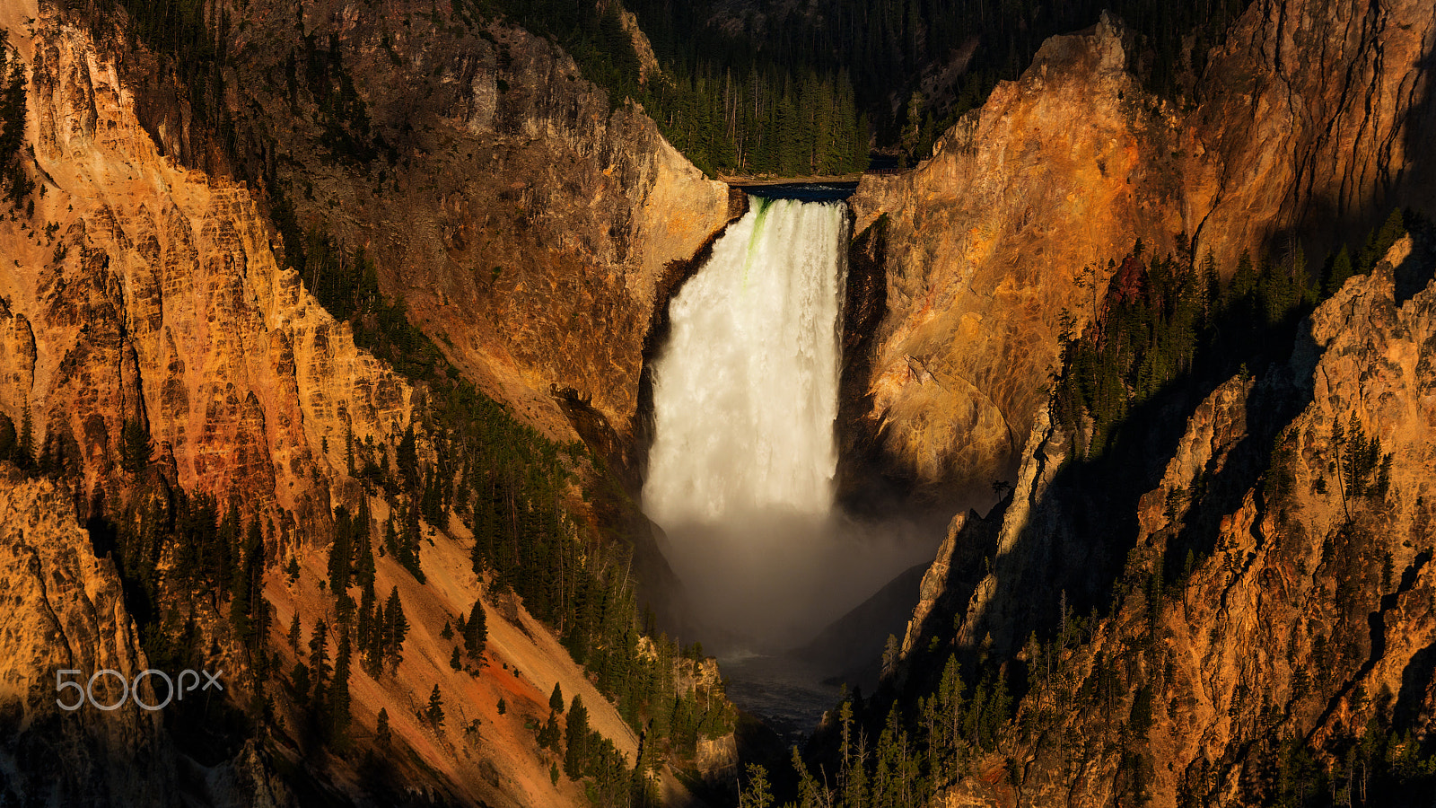 Canon EOS 5DS + Canon EF 70-200mm F4L IS USM sample photo. Yellowstone falls photography