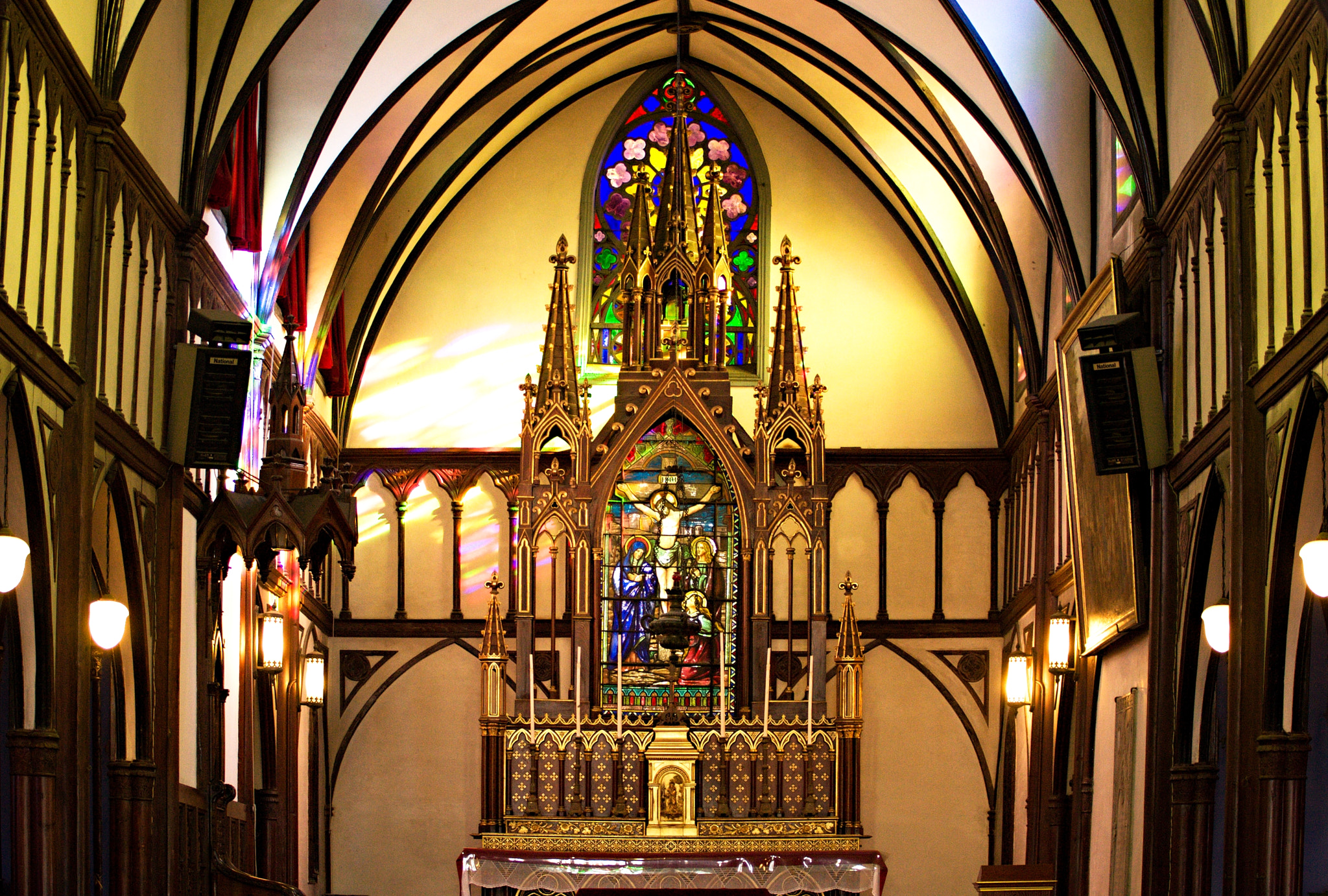 Canon EOS 40D sample photo. Oura catholic church inside nagasaki prefecture, japan photography
