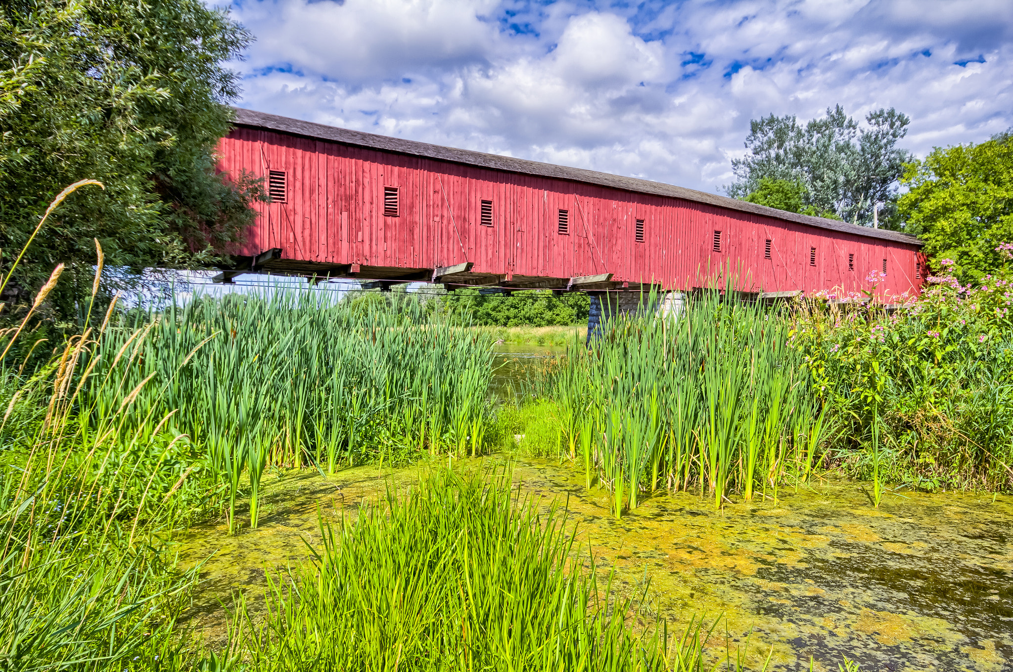 10.0 - 20.0 mm sample photo. Kissing bridge photography