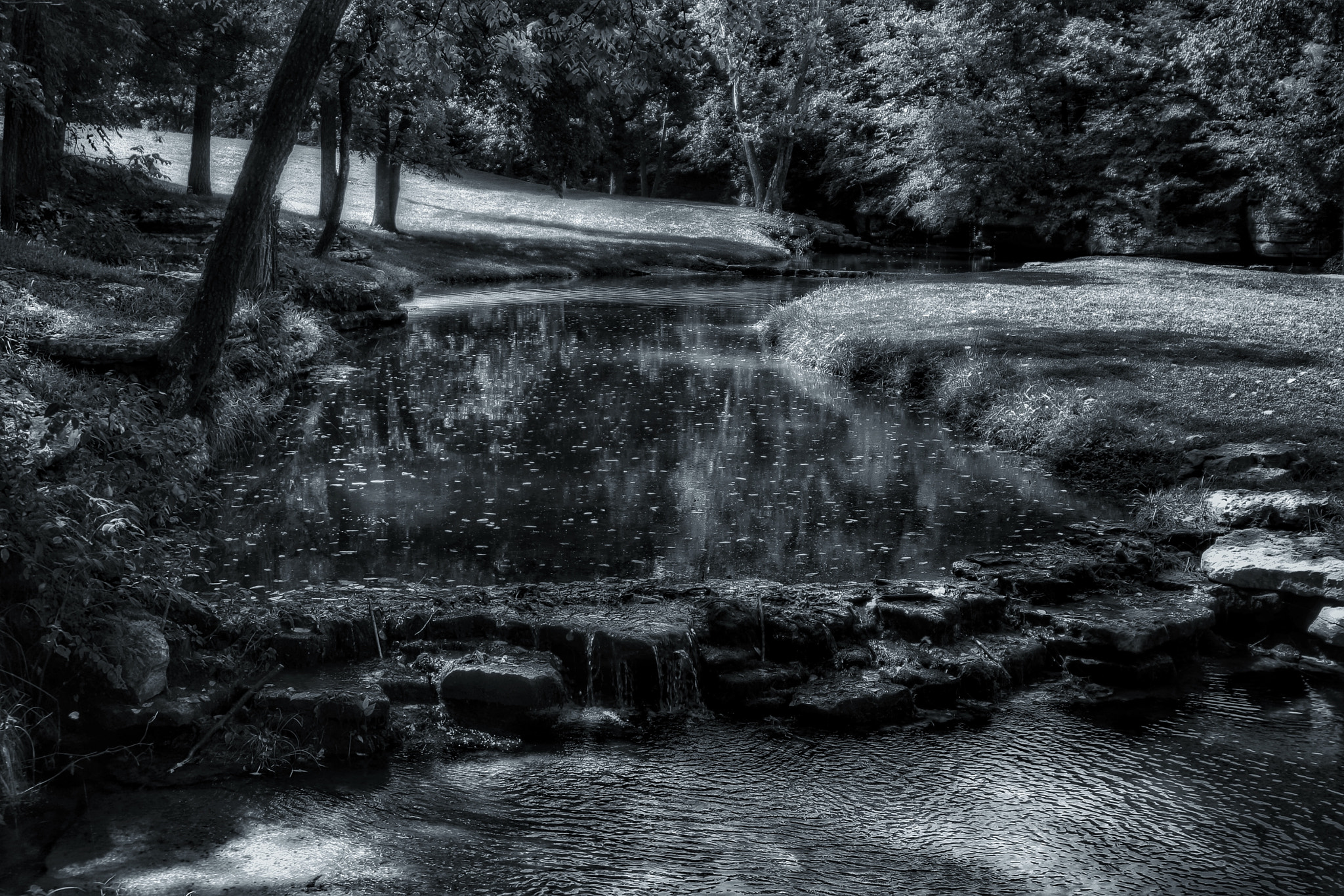 Tamron AF 28-200mm F3.8-5.6 XR Di Aspherical (IF) Macro sample photo. Flowing stream in dogwood canyon photography