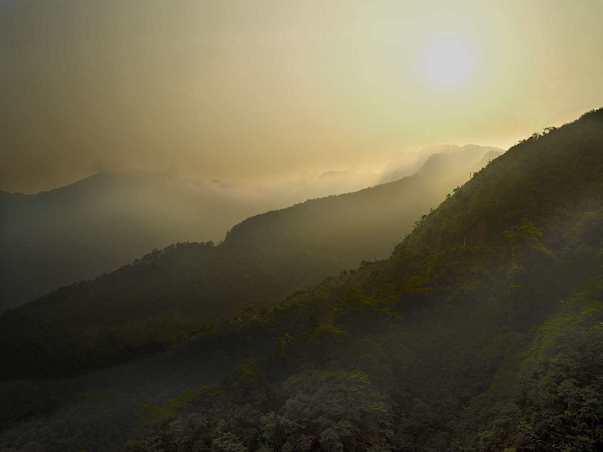 Phase One IQ260 sample photo. Meo vac vietnam - sunset views of the high lands photography