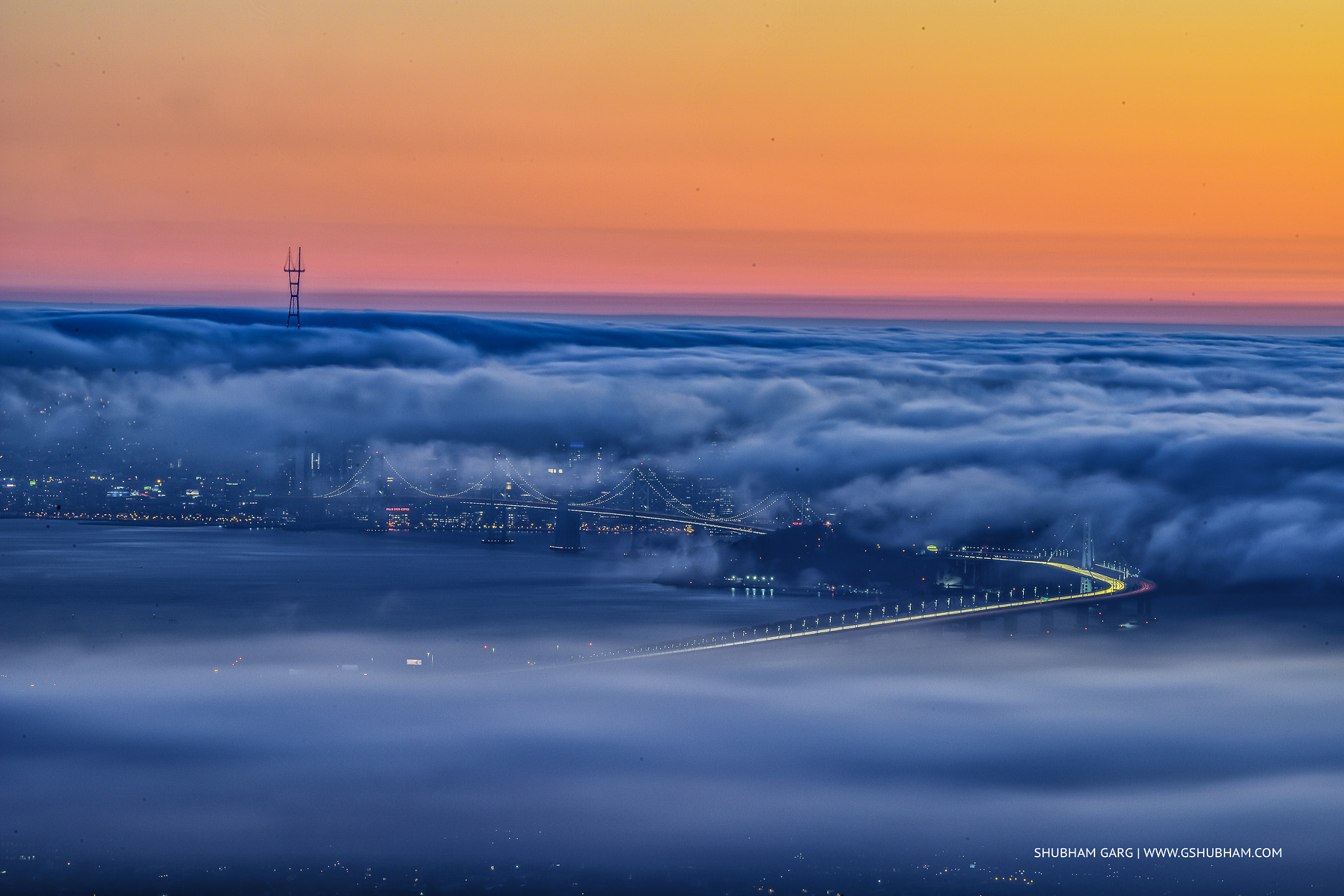 Nikon AF-S Nikkor 200-500mm F5.6E ED VR sample photo. Bay bridge- peek-a -boo photography
