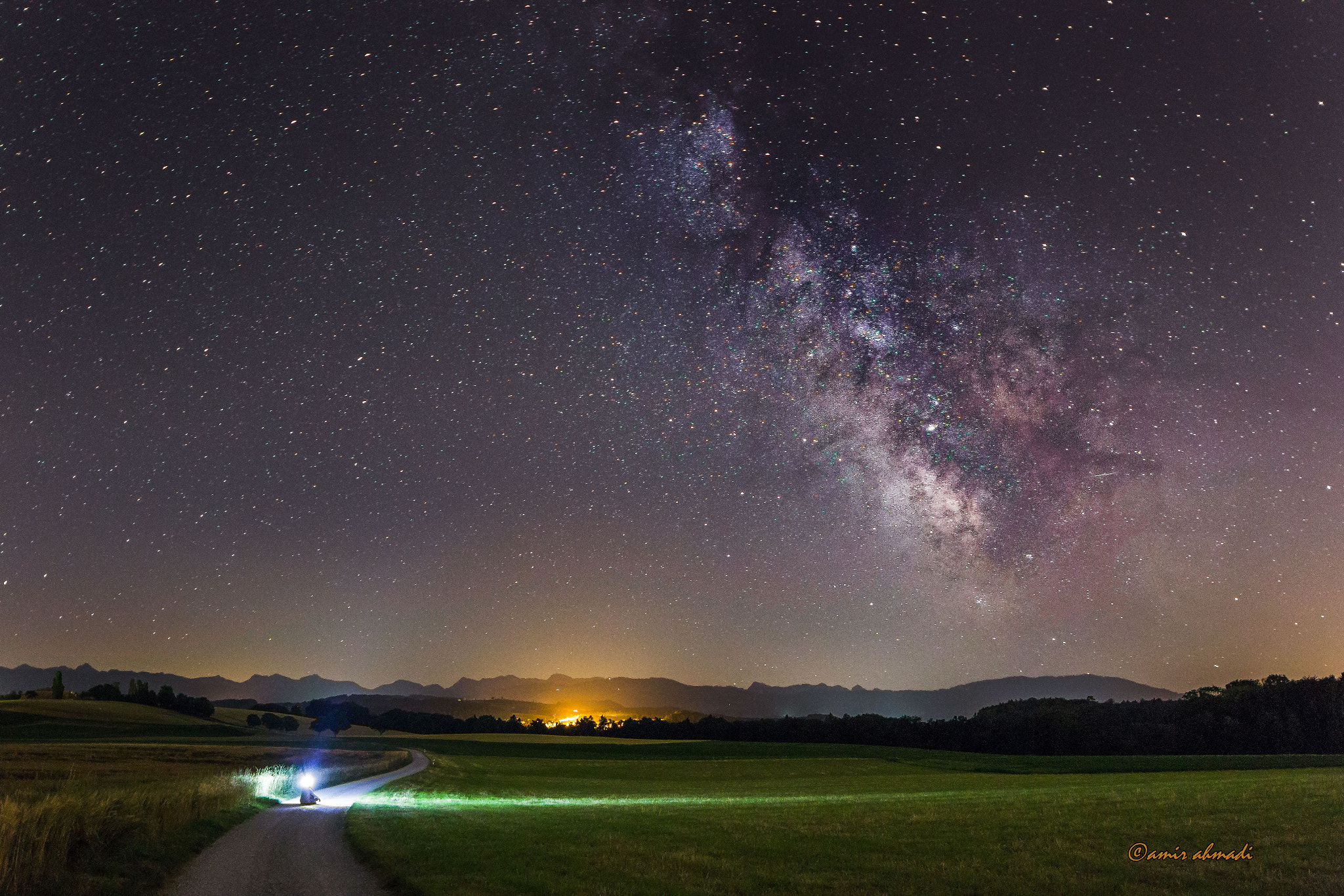 Canon TS-E 24.0mm f/3.5 L II sample photo. Milky way at tafers... photography