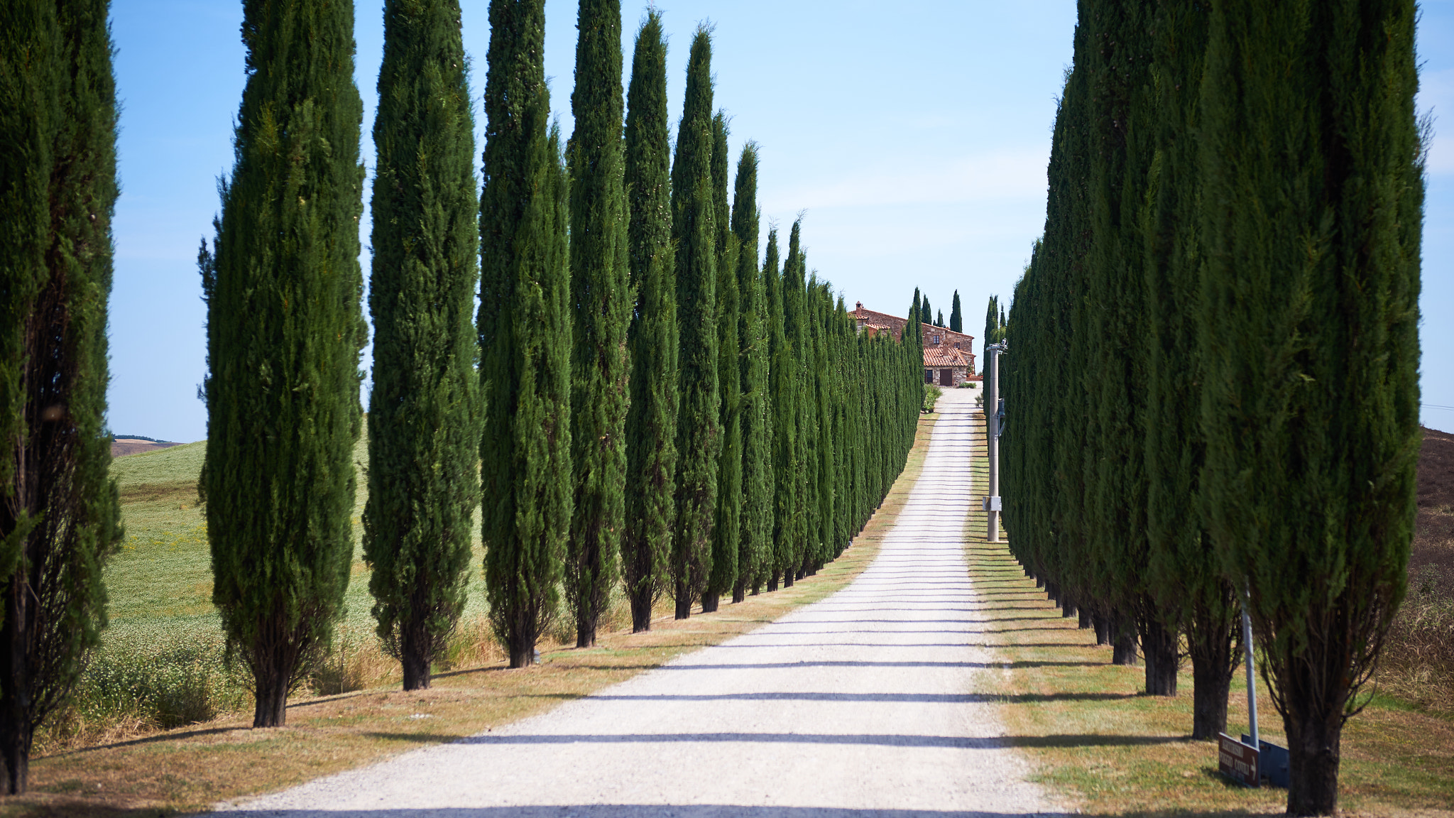 Sony a99 II sample photo. Val d'orcia italy photography