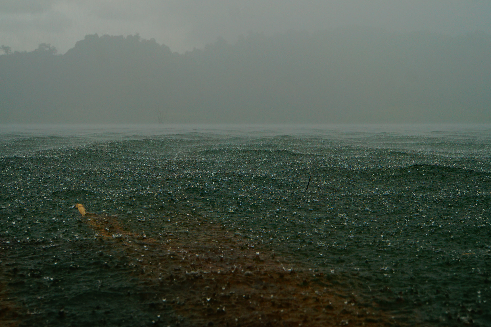 Sony Alpha a5000 (ILCE 5000) + Sony E 18-55mm F3.5-5.6 OSS sample photo. The lake trilogy: the storm photography