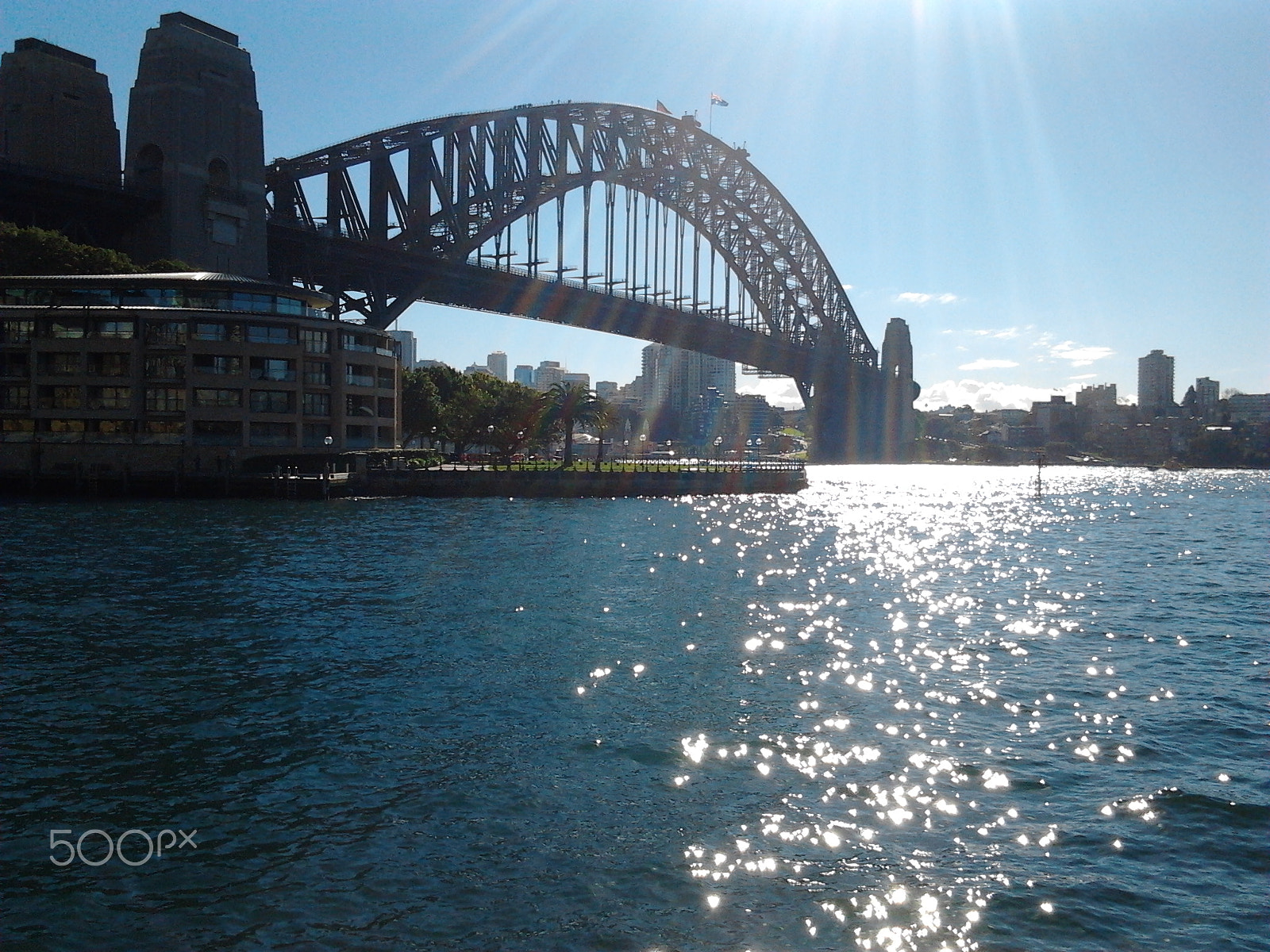 Samsung Galaxy Mini sample photo. Sydney harbour bridge photography