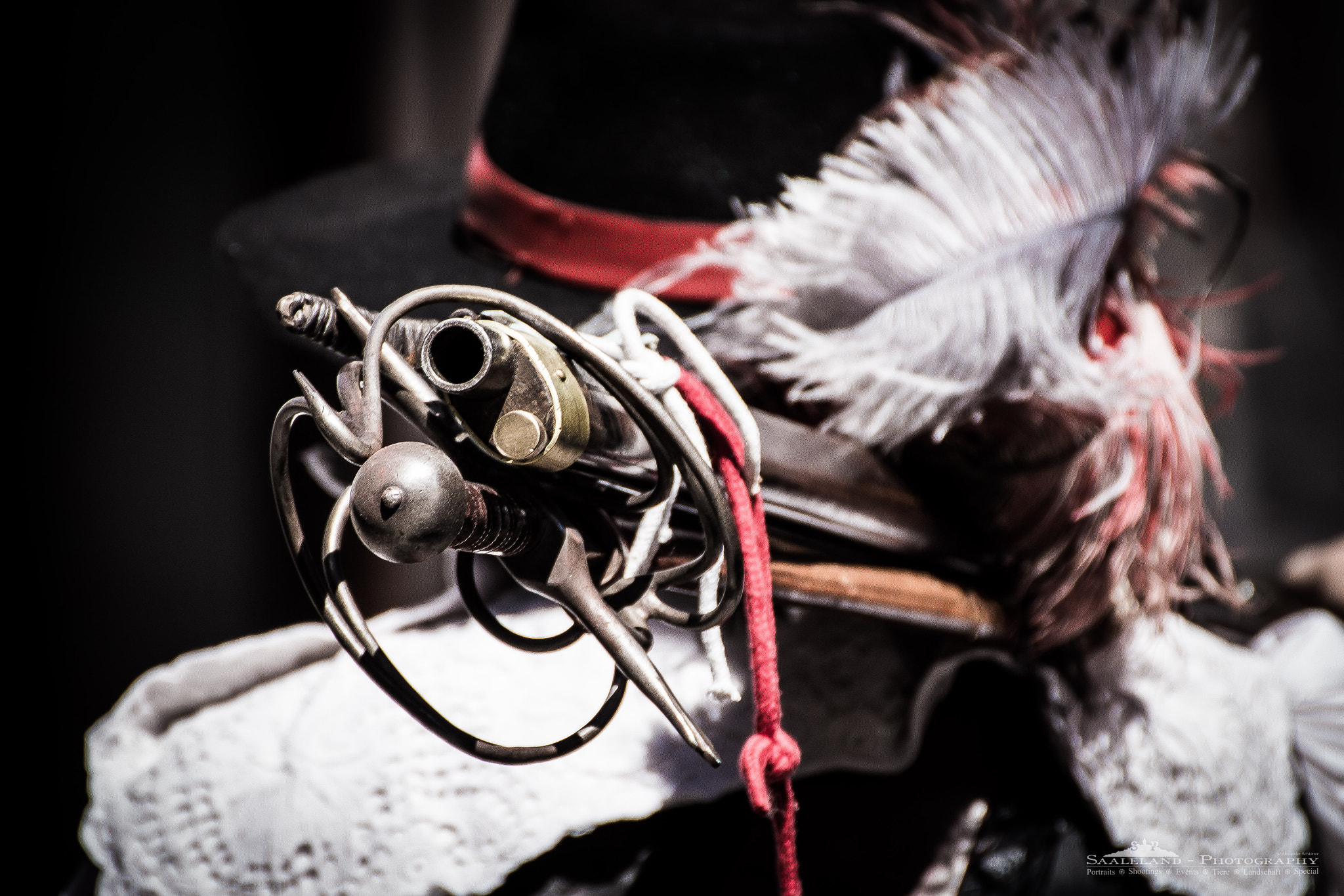 Tamron SP 35mm F1.8 Di VC USD sample photo. Historic rifle, worn by a historic guard. photography