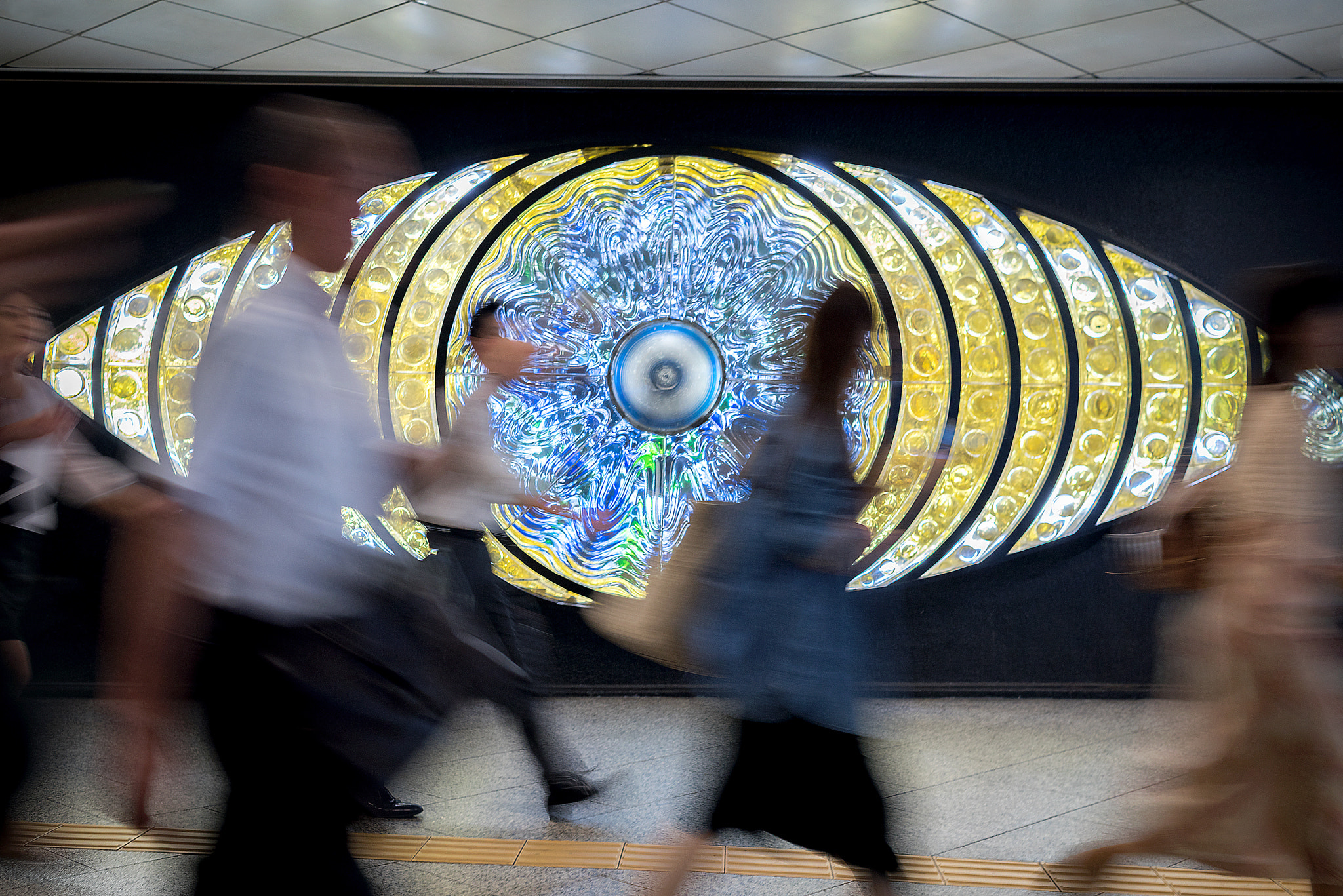 Nikon D810 + Nikon AF Nikkor 35mm F2D sample photo. Shinjuku eye photography