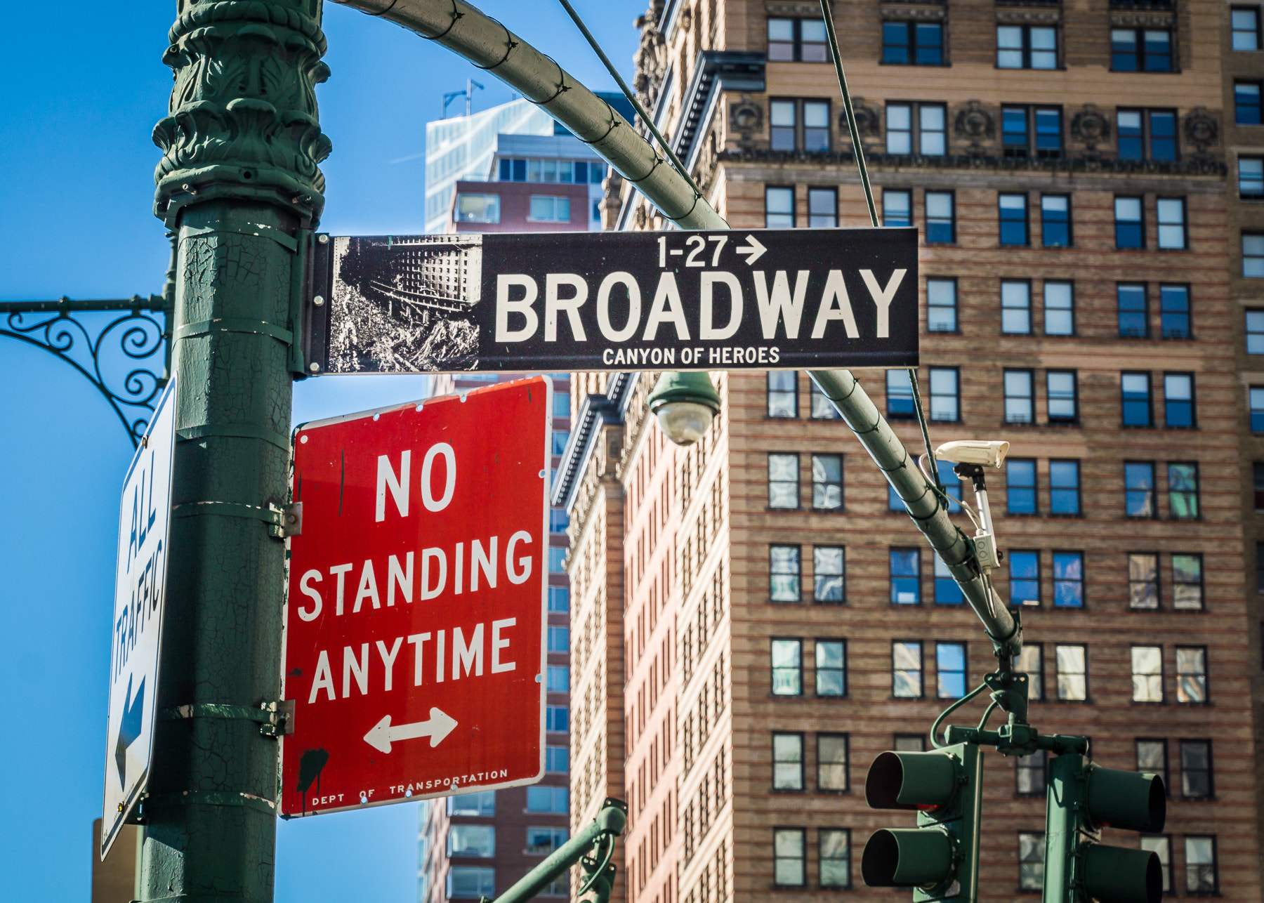Tamron 18-270mm F3.5-6.3 Di II PZD sample photo. If you want to survive broadway, don't stand still photography