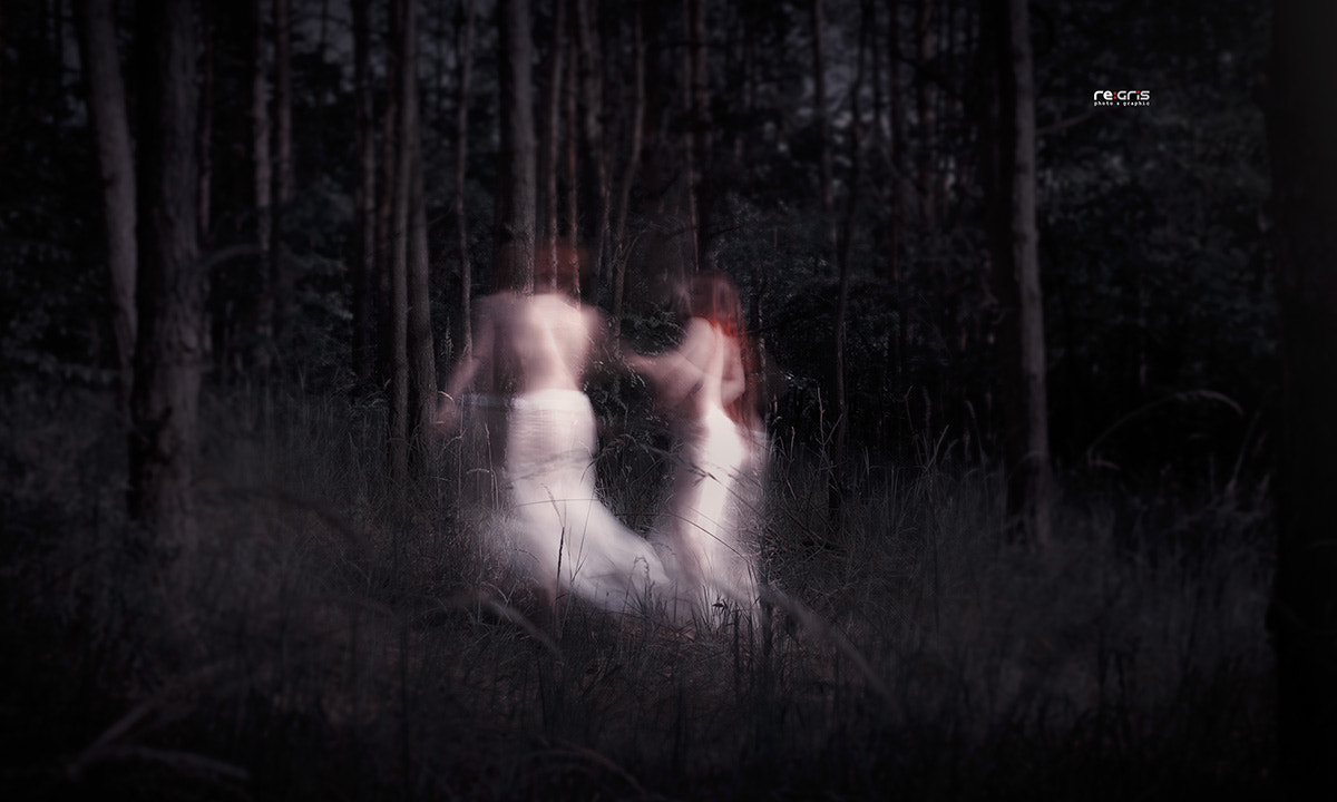 Nikon D80 + Nikon AF Nikkor 24mm F2.8D sample photo. Fairy in the dark photography