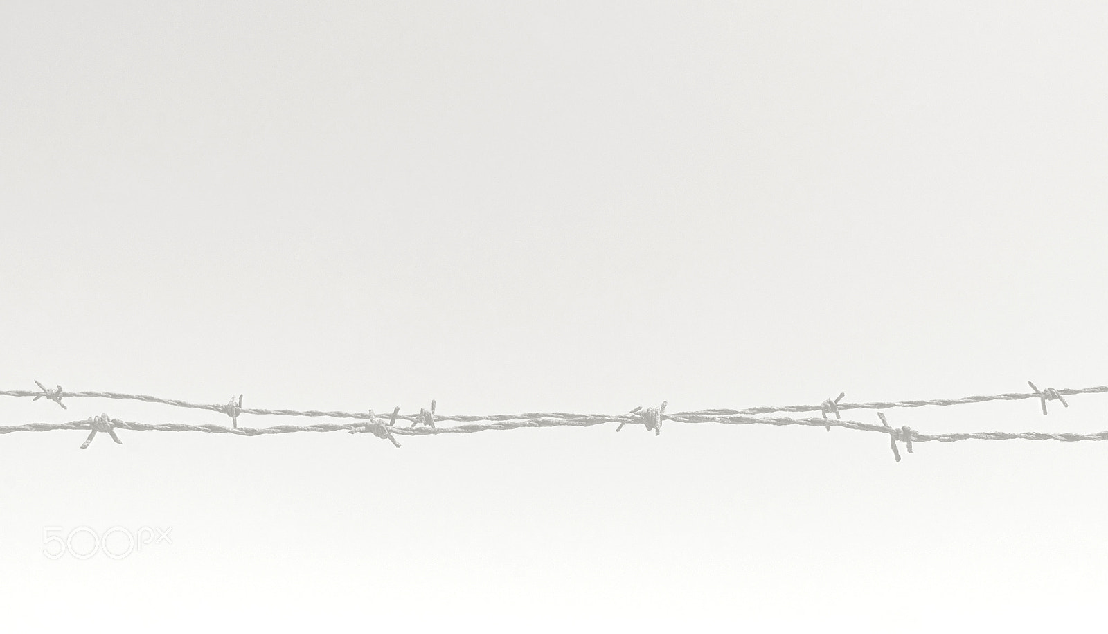 Nikon D7100 + AF Nikkor 70-210mm f/4-5.6D sample photo. Rusty barbed wire fence  closeup photography
