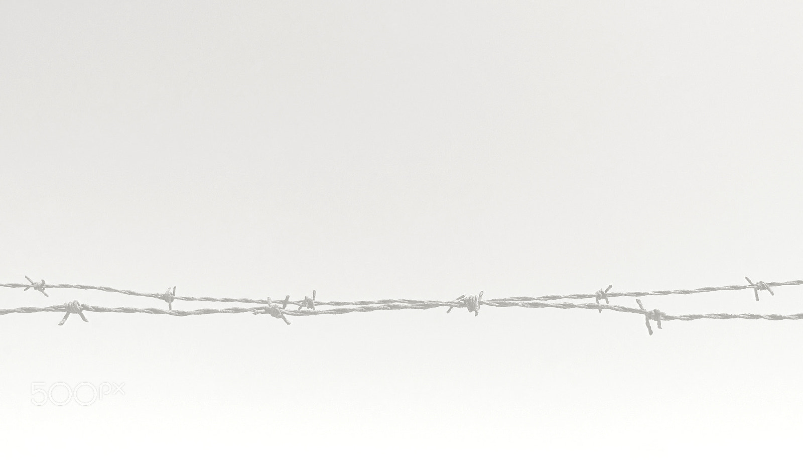 Nikon D7100 + AF Nikkor 70-210mm f/4-5.6D sample photo. Rusty barbed wire fence  closeup photography
