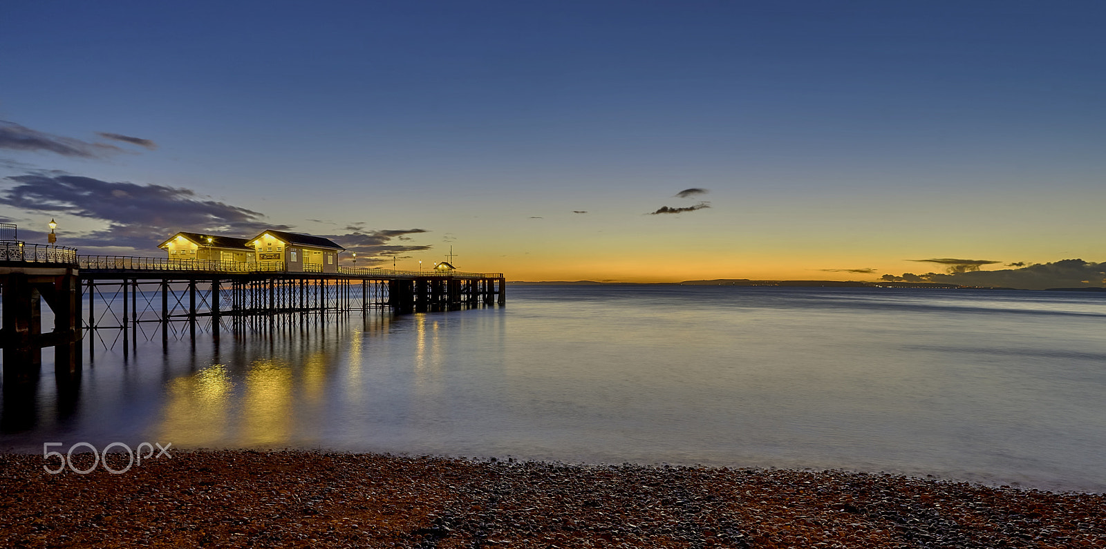 Sony a7 sample photo. Sunrise, penarth pier, south wales photography